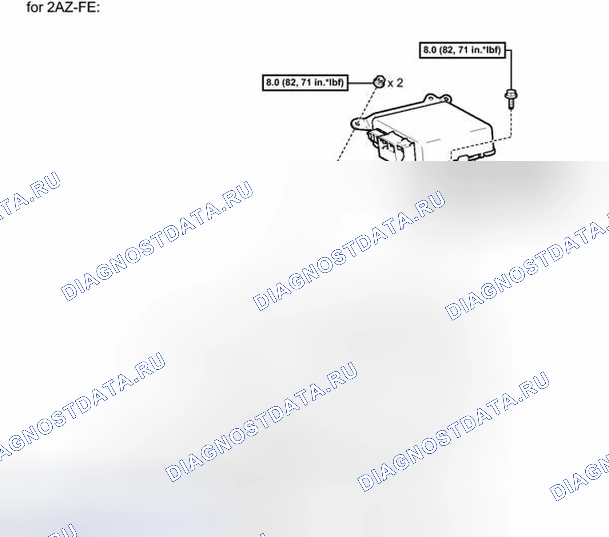 Рис. 70: ИЛЛЮСТРАЦИЯ. Toyota Corolla X рестайлинг