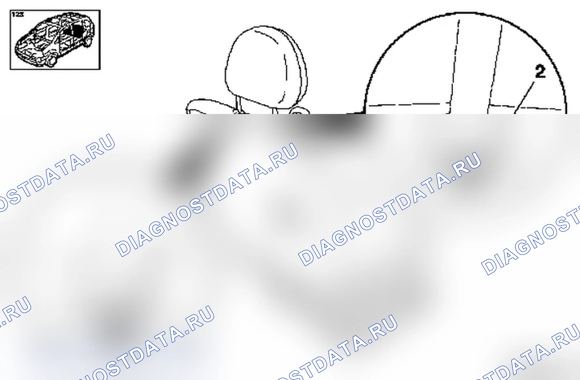 Снять и установить направляющие втулки подголовников заднего сиденья. Opel Meriva A рестайлинг