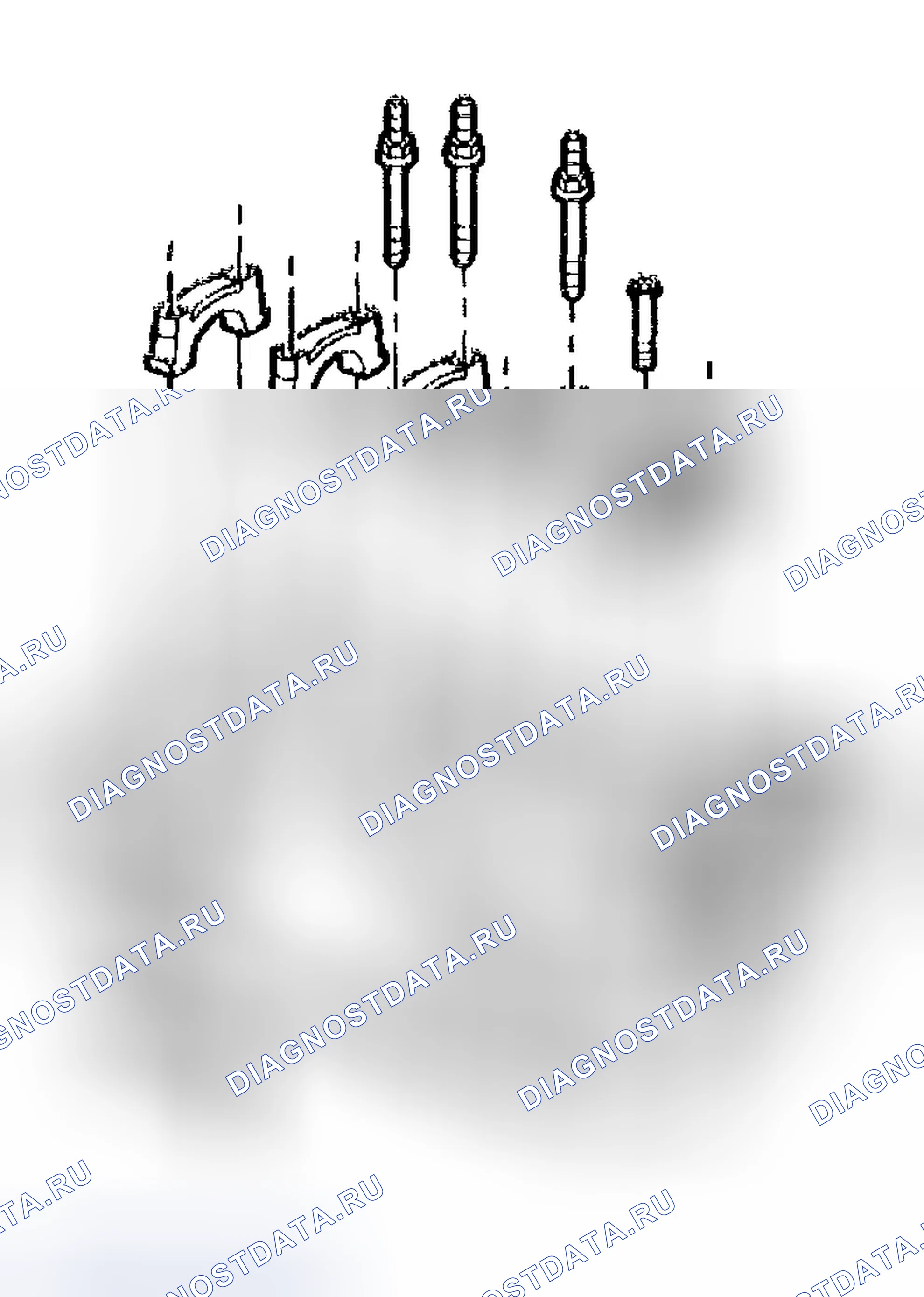 Рис. 705: Метод измерения зазоров в подшипниках шатуна-J 43690. Chevrolet Silverado 1500 HD 