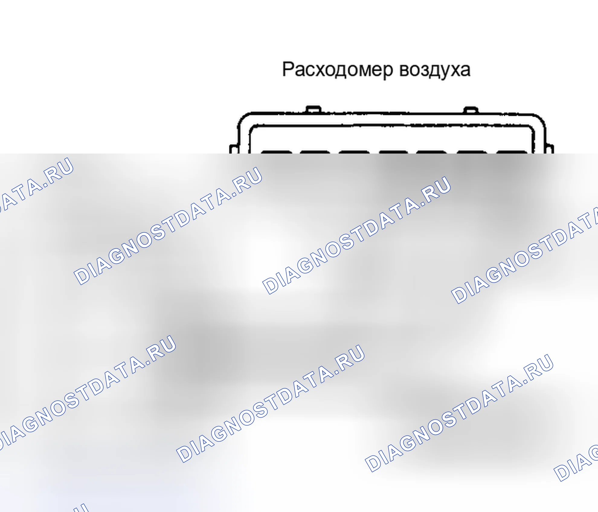 Рис. 87: Испытание № 5, код 24, испытание расходомера воздуха. Toyota Camry V20