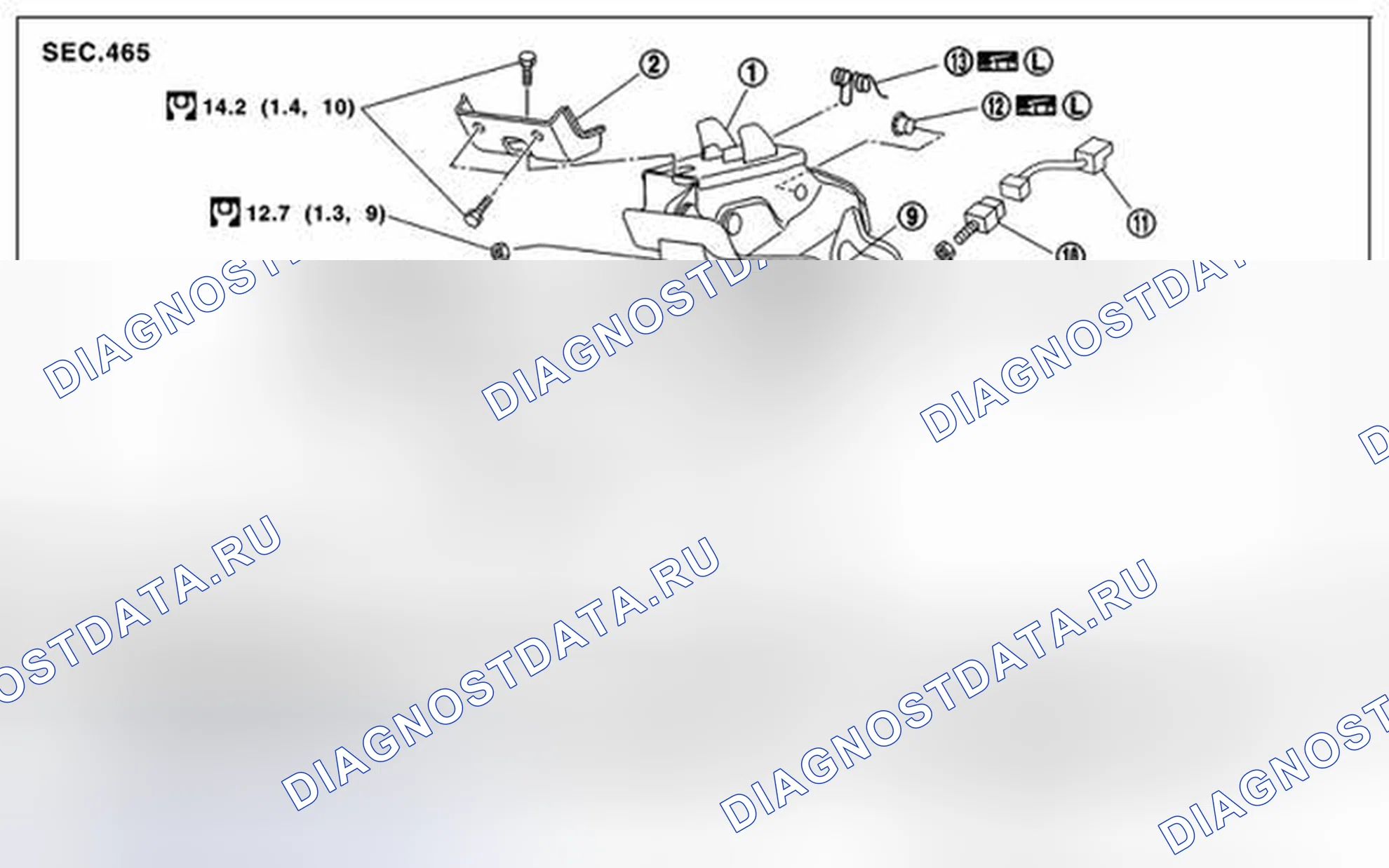 Рис. 6: КОМПОНЕНТЫ. Nissan X-Trail I