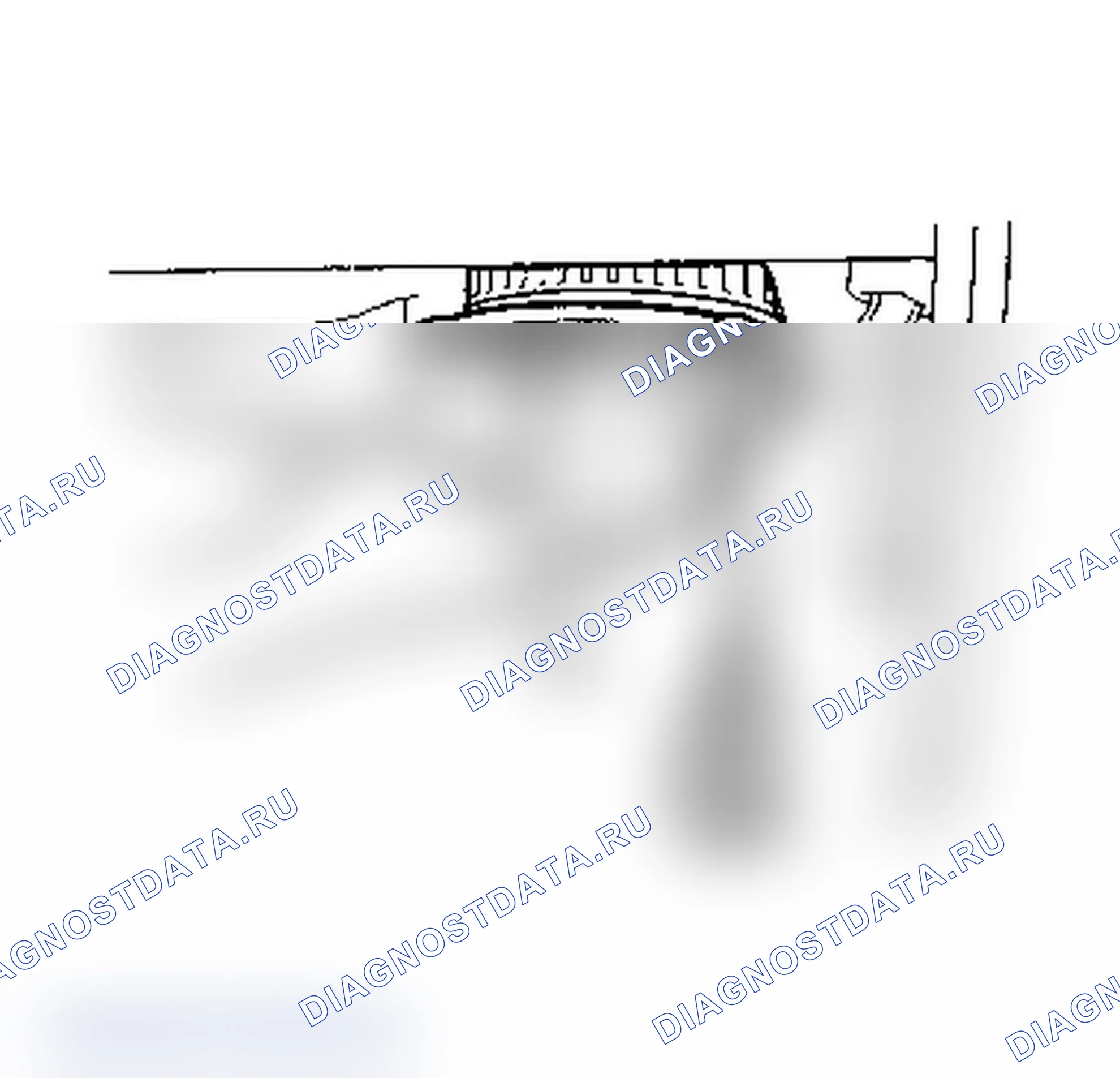 Рис. 5: Электродвигатель воздуходувки. Isuzu Impulse II