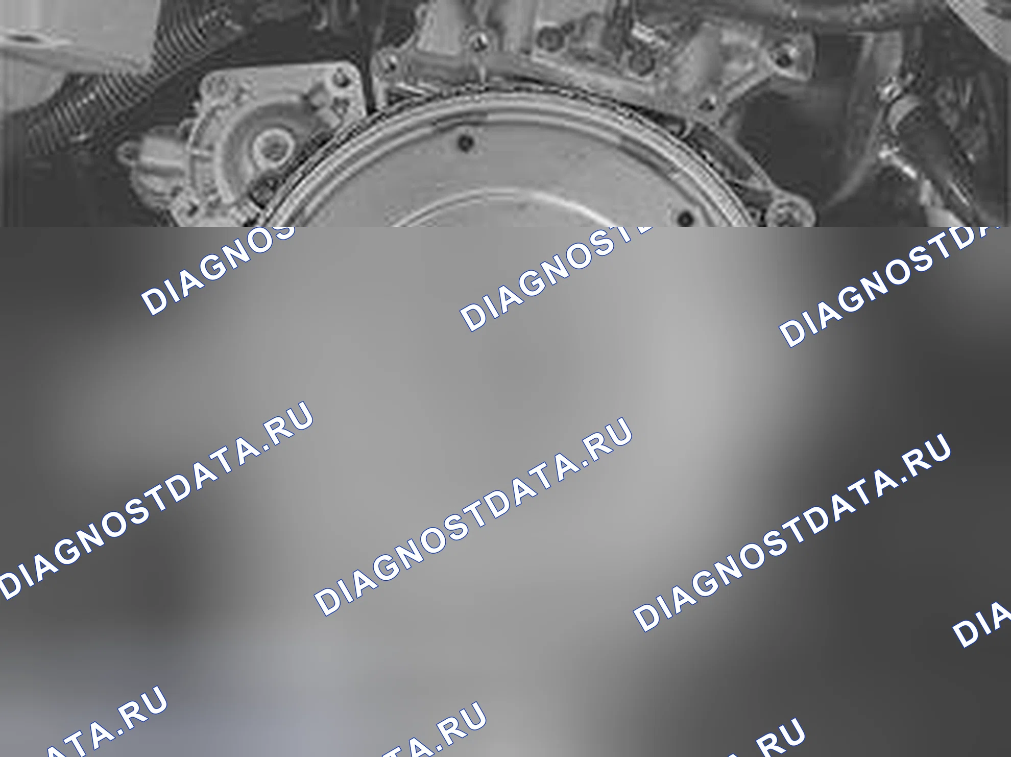 Рис. 389: Проверка несущей пластины. Volvo V70 II