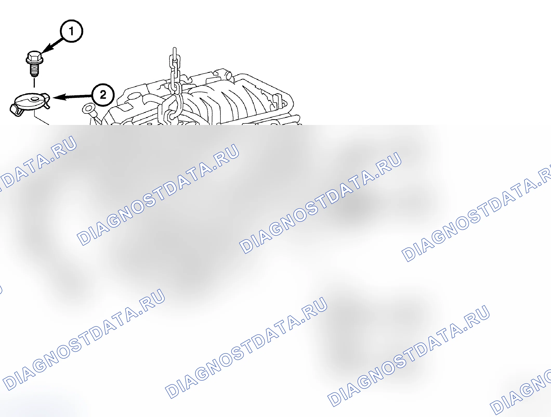 Рис. 87: ПЕРЕДНЯЯ ОПОРА ДВИГАТЕЛЯ. Chrysler Crossfire I final