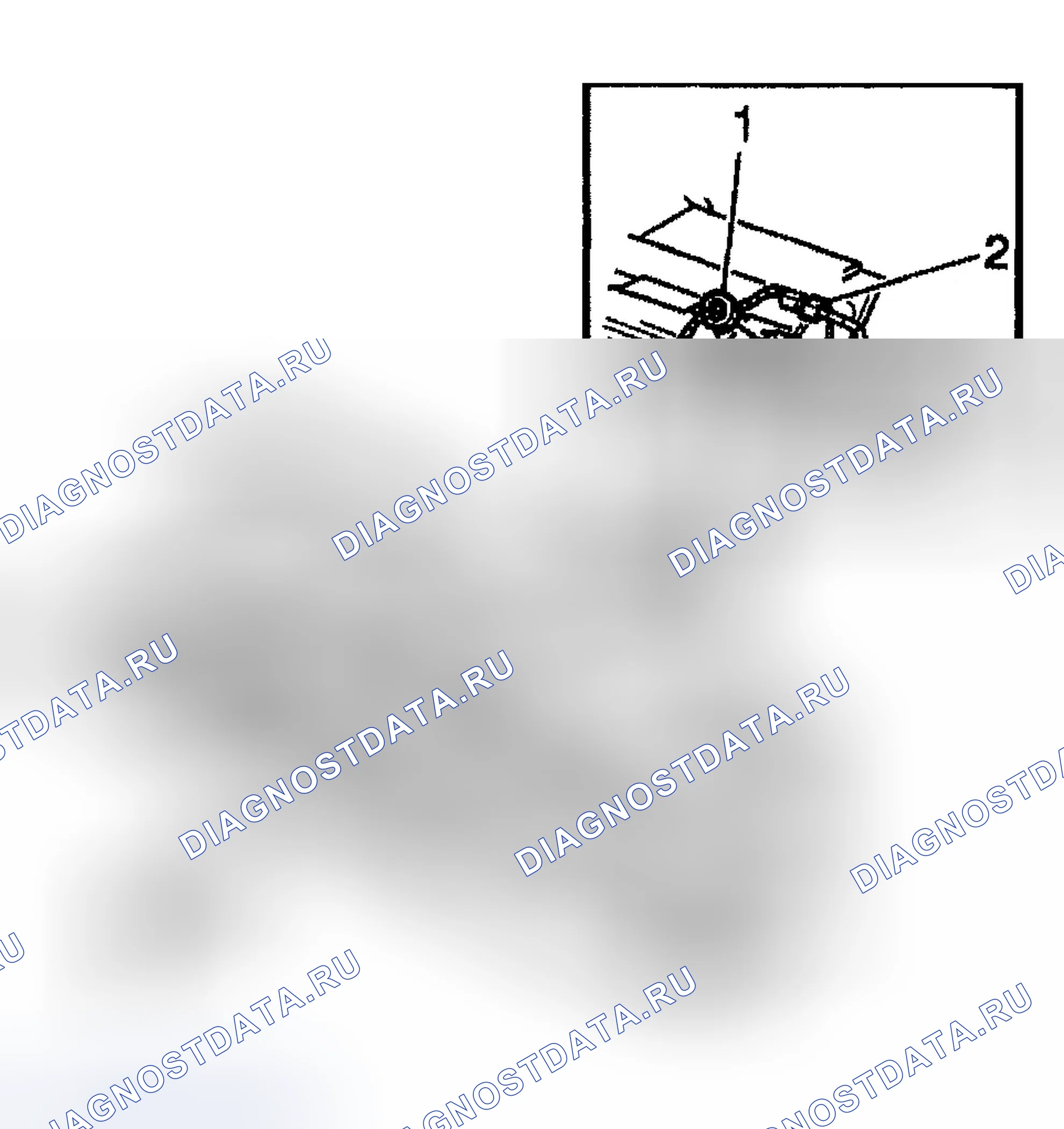 Рис. 249: Порядок демонтажа. Chevrolet TrailBlazer I