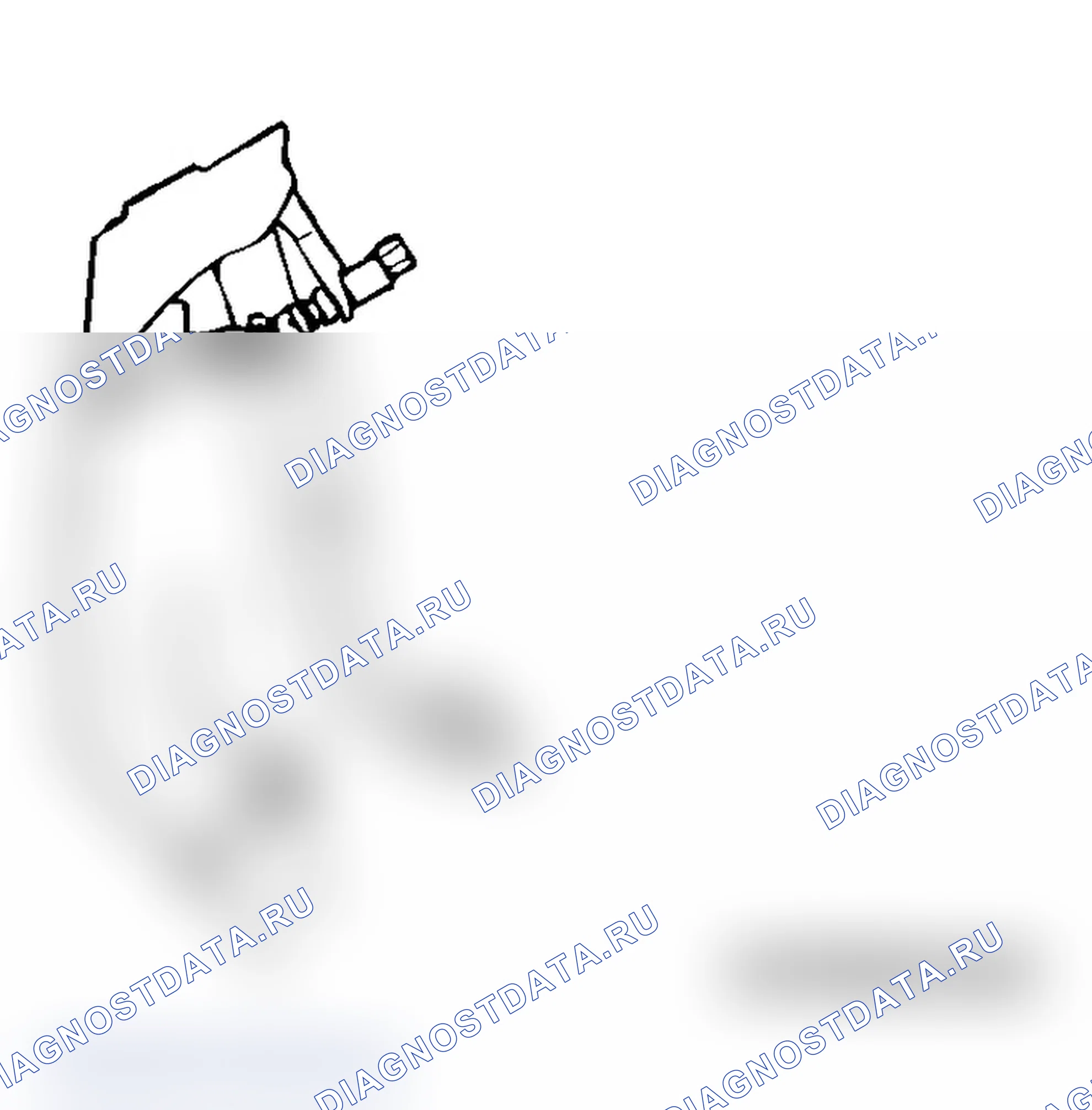 Рис. 97: ЗАЗОР МЕЖДУ ПЕДАЛЬЮ ТОРМОЗА И ПОЛОВОЙ ДОСКОЙ. Mitsubishi Lancer Evolution IX