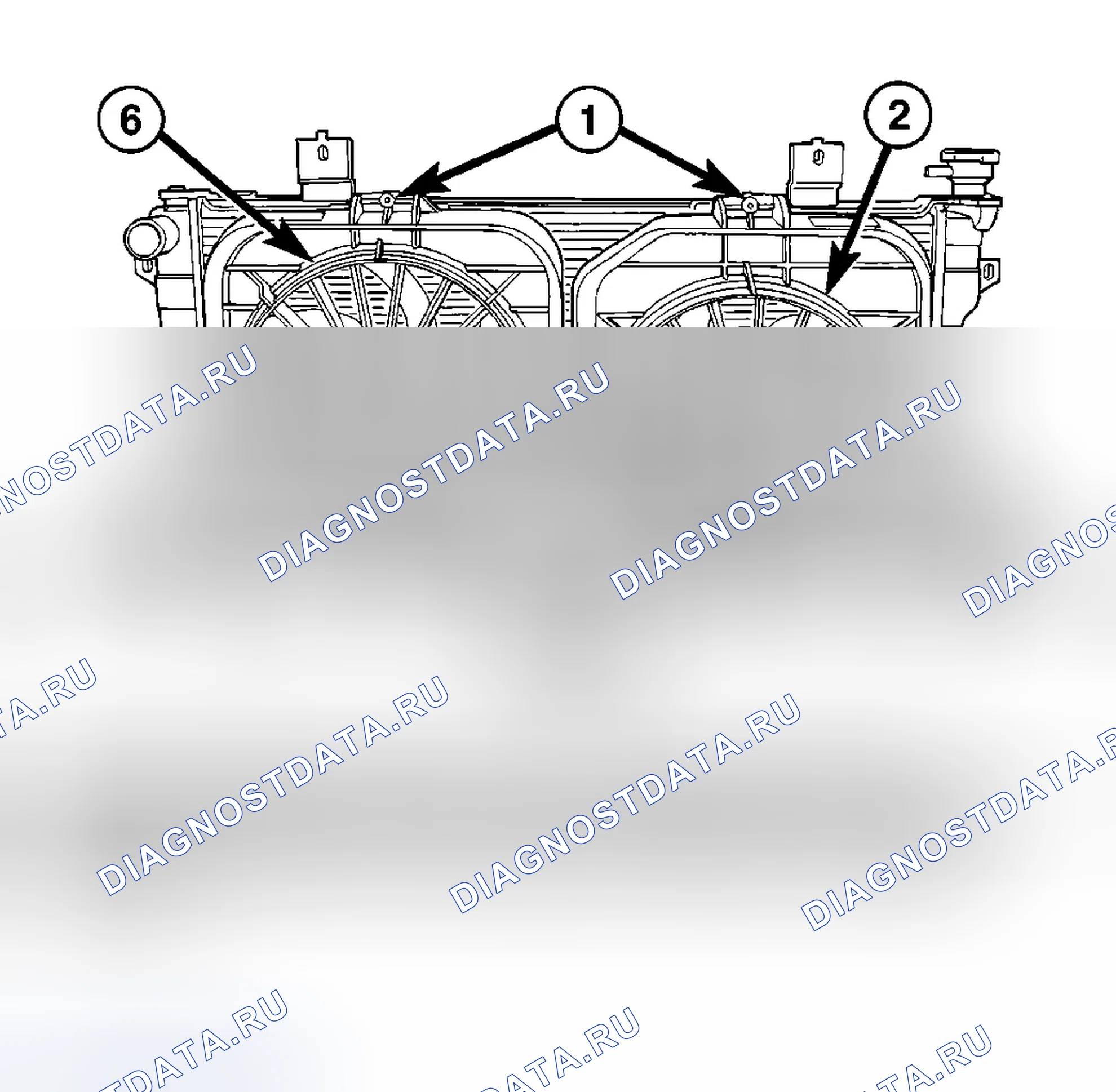 Рис. 42: ДЕМОНТАЖ. Chrysler Town & Country IV