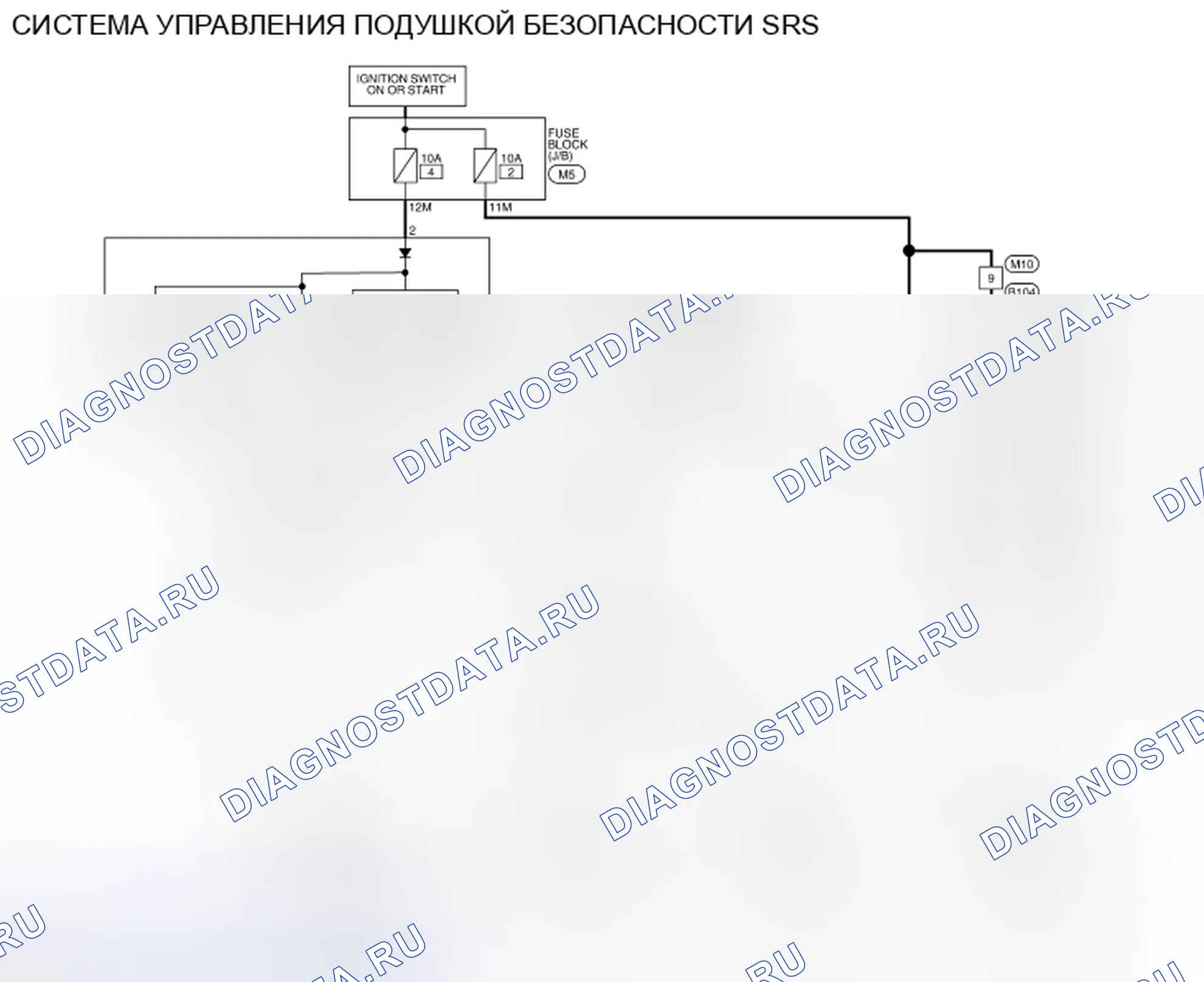 Рис. 104: электросхема. Nissan Altima L32