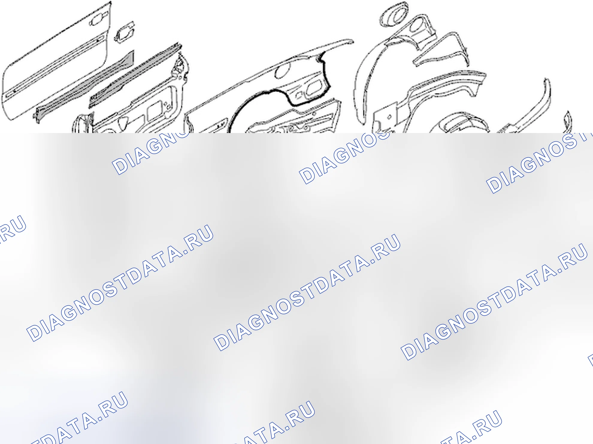 Рис. 23: Компоненты из борсодержащей стали. Volvo C70 I