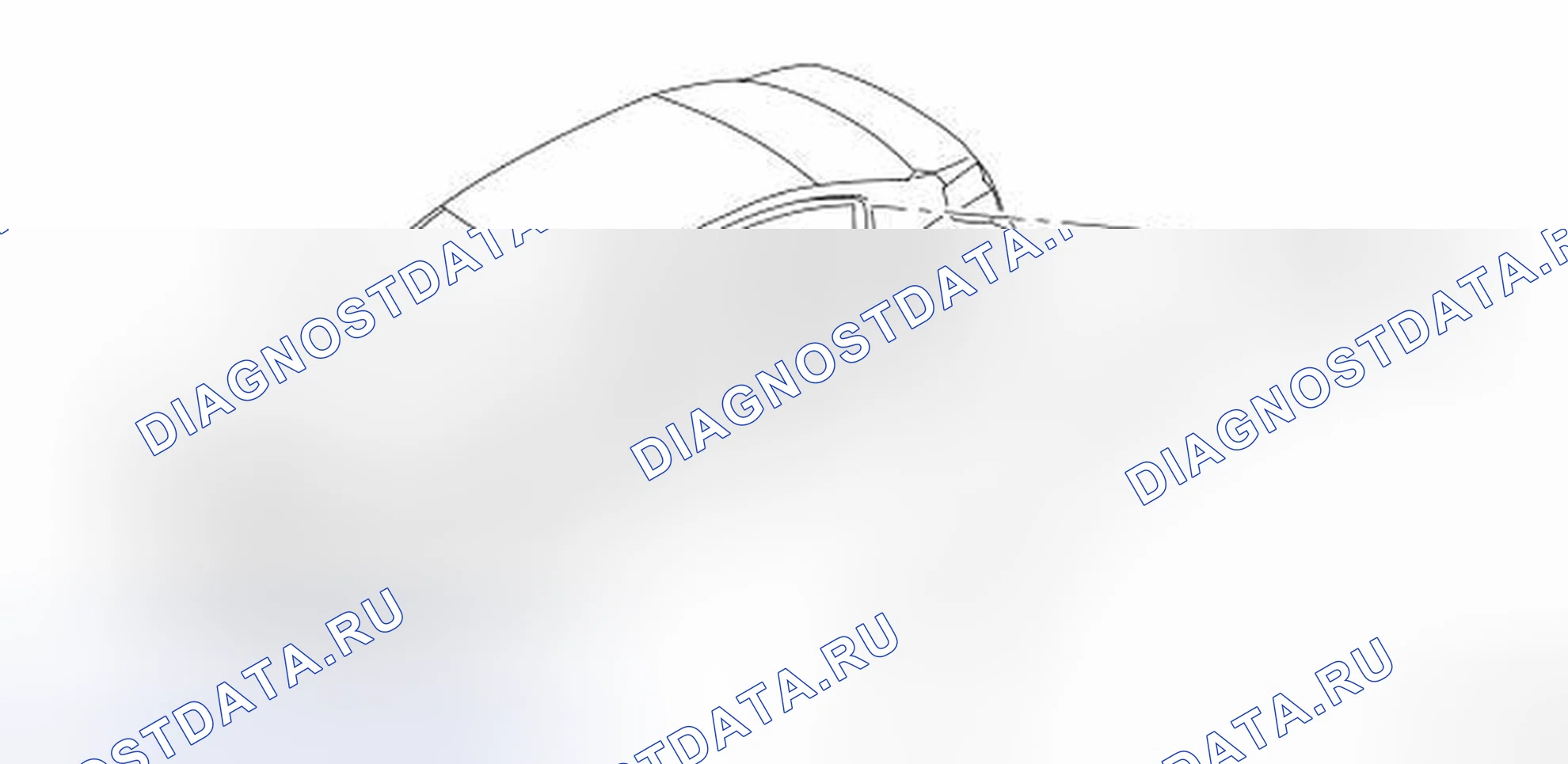 Рис. 8: Идентификация компонентов капельного формования. Nissan Altima L32