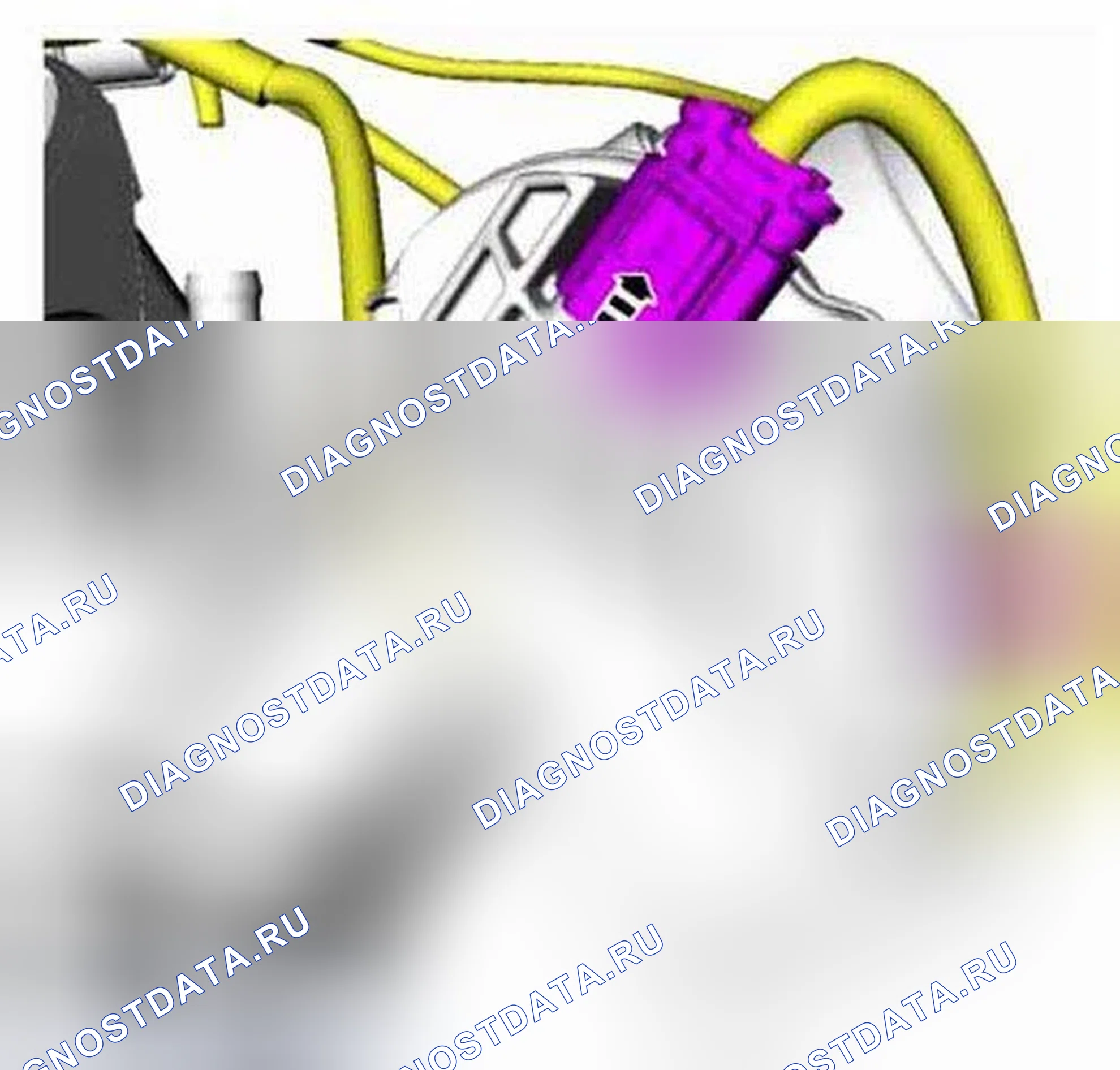 Рис. 44: Демонтаж. Ford C-MAX II