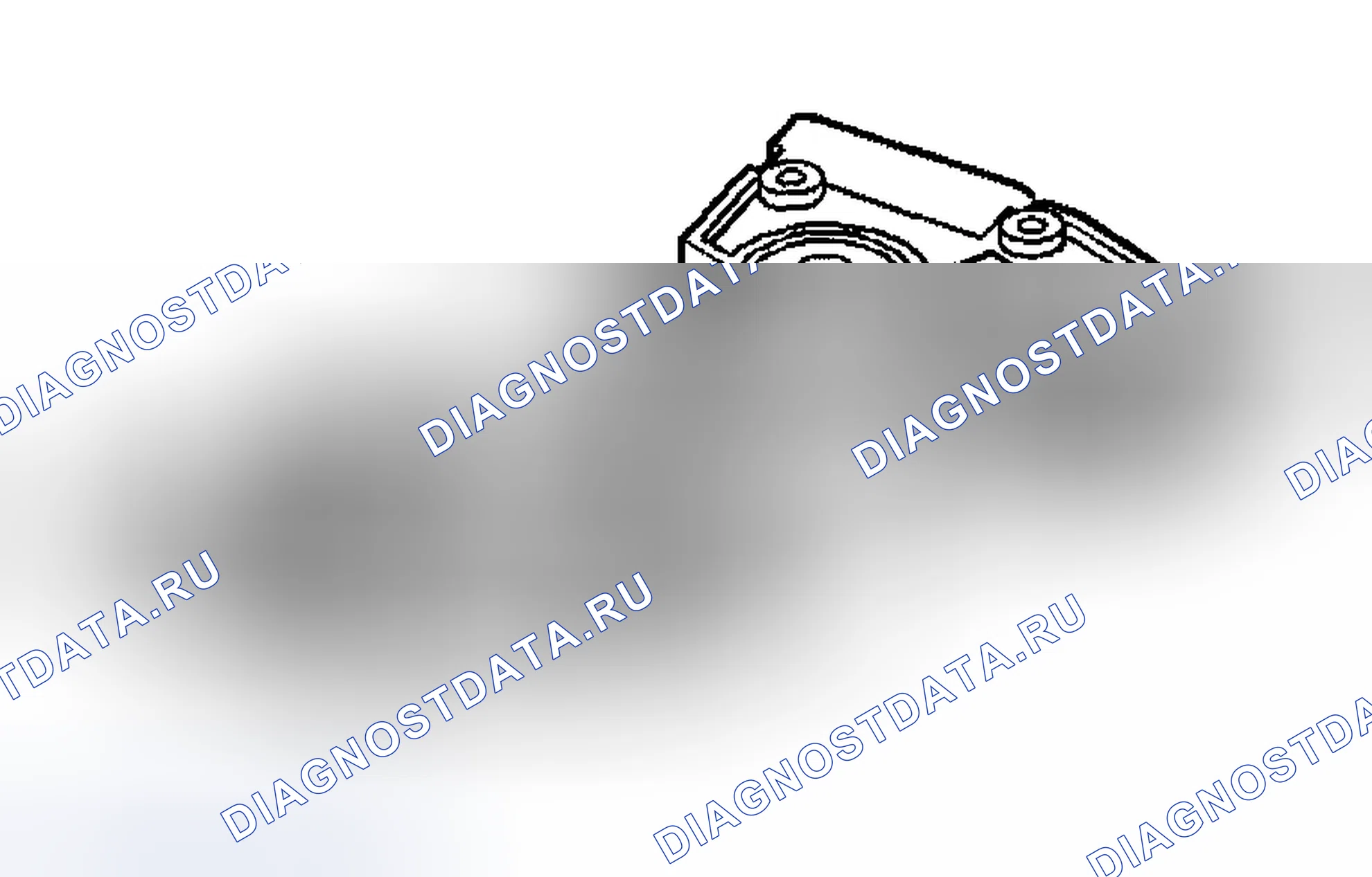Рис. 1295: Блок ручного переключателя положения клапана давления жидкости в автоматической коробке передач. Chevrolet Silverado 1500 HD 