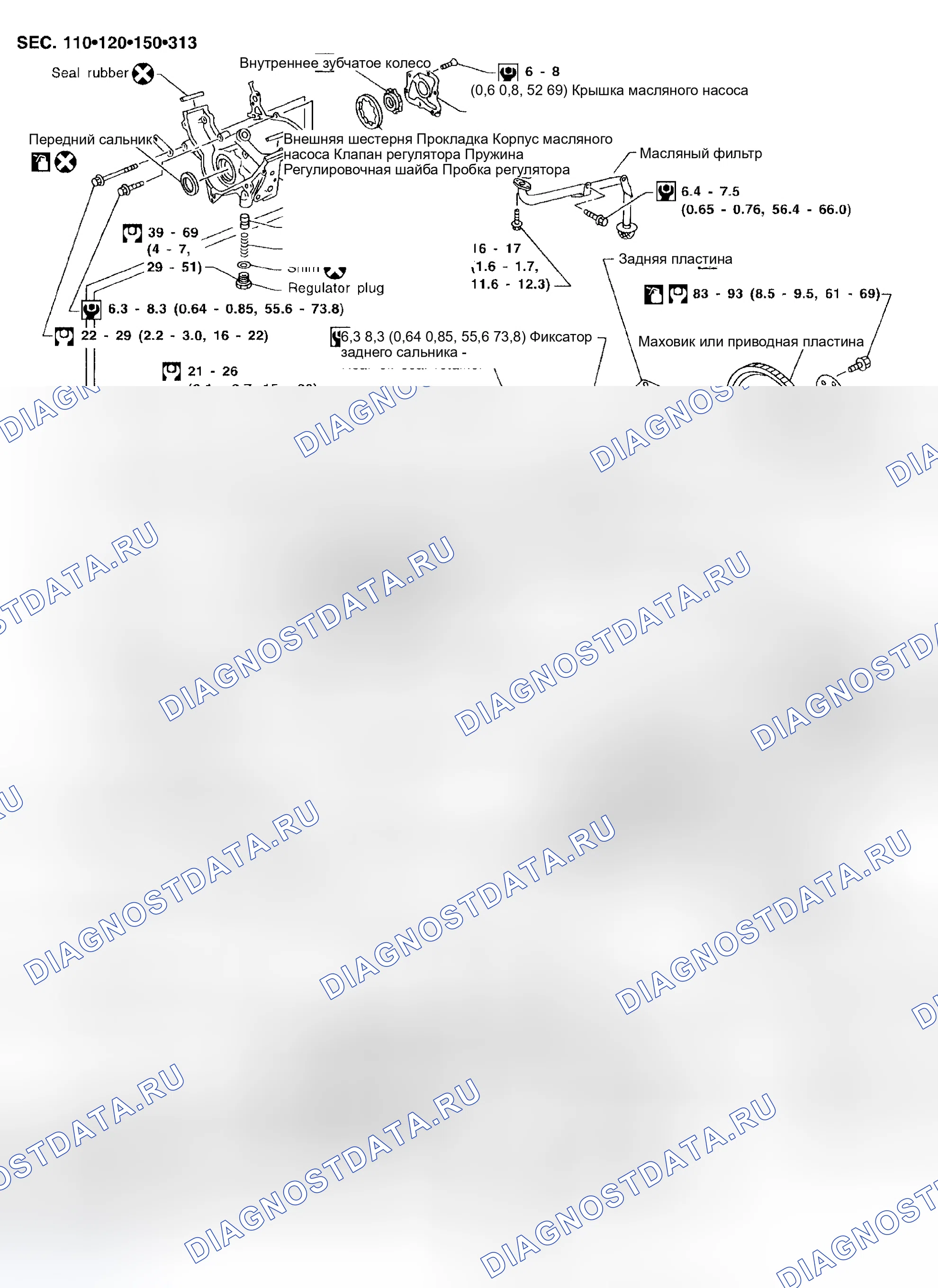 Рис. 270: Компоненты. Honda Odyssey (North America) I