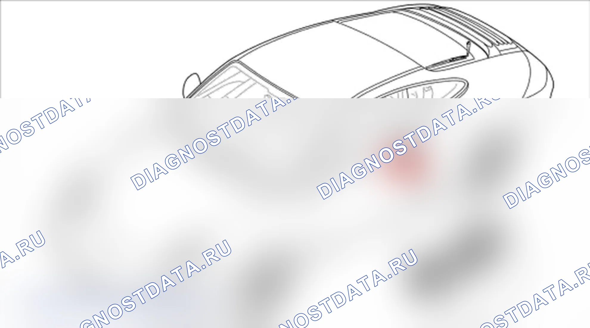 Рис. 43: Разжимной электрический провод для микровыключателей. Porsche 911 GT3 997