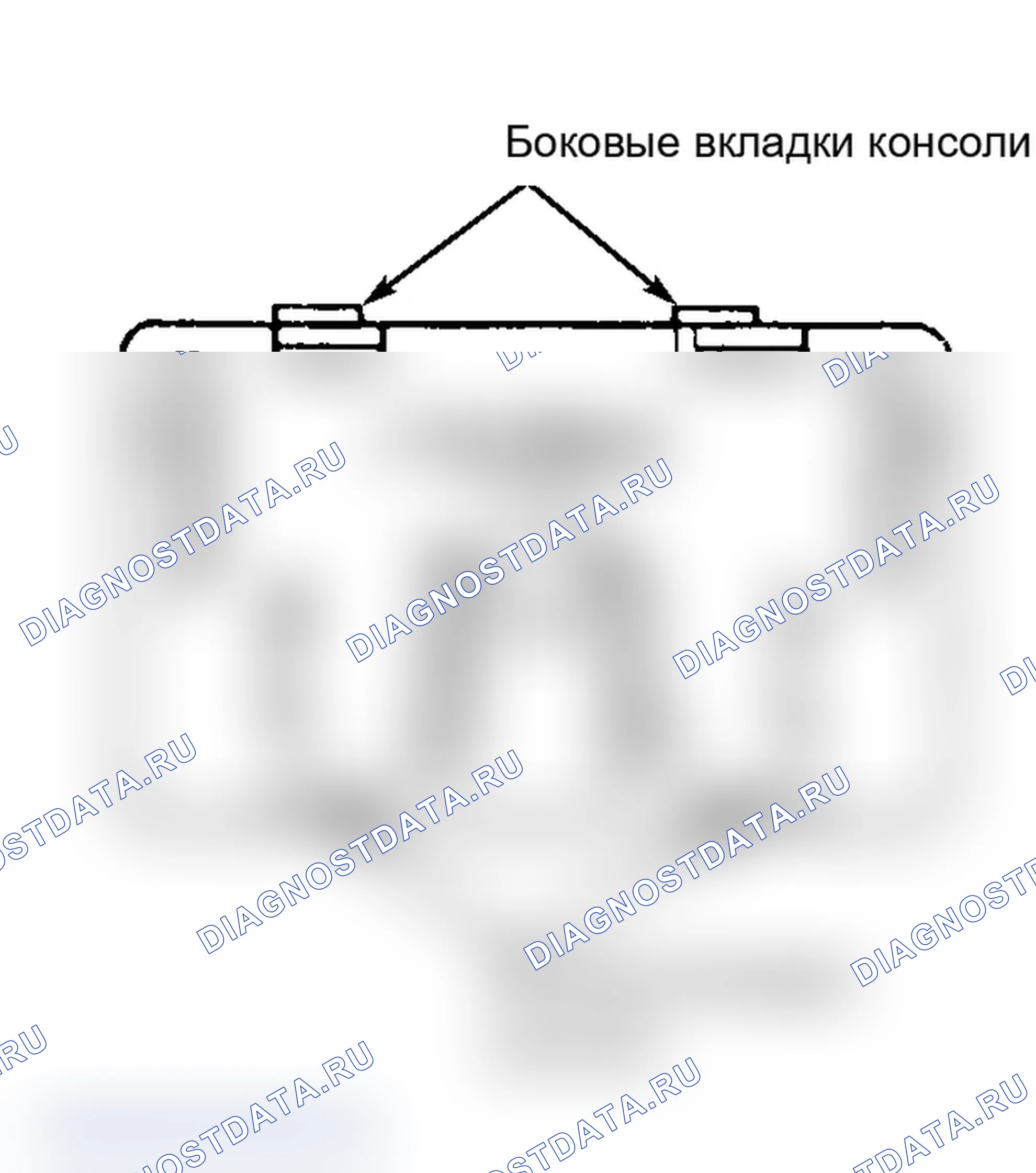 Рис. 3: ПЕРЕКЛЮЧАТЕЛЬ ОКОН. Audi A6 C4