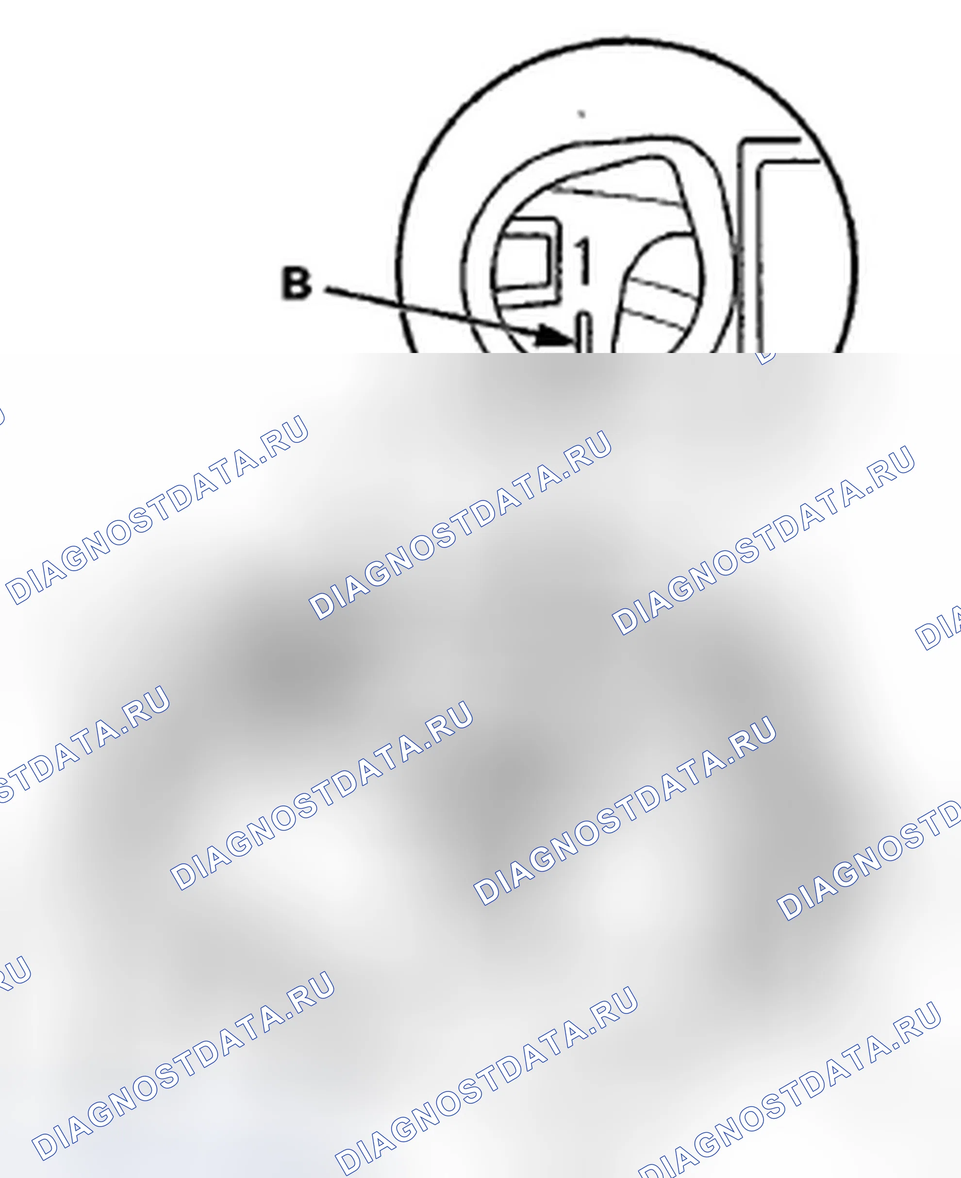 Рис. 6: Регулировка зазора клапана. Honda Crosstour I