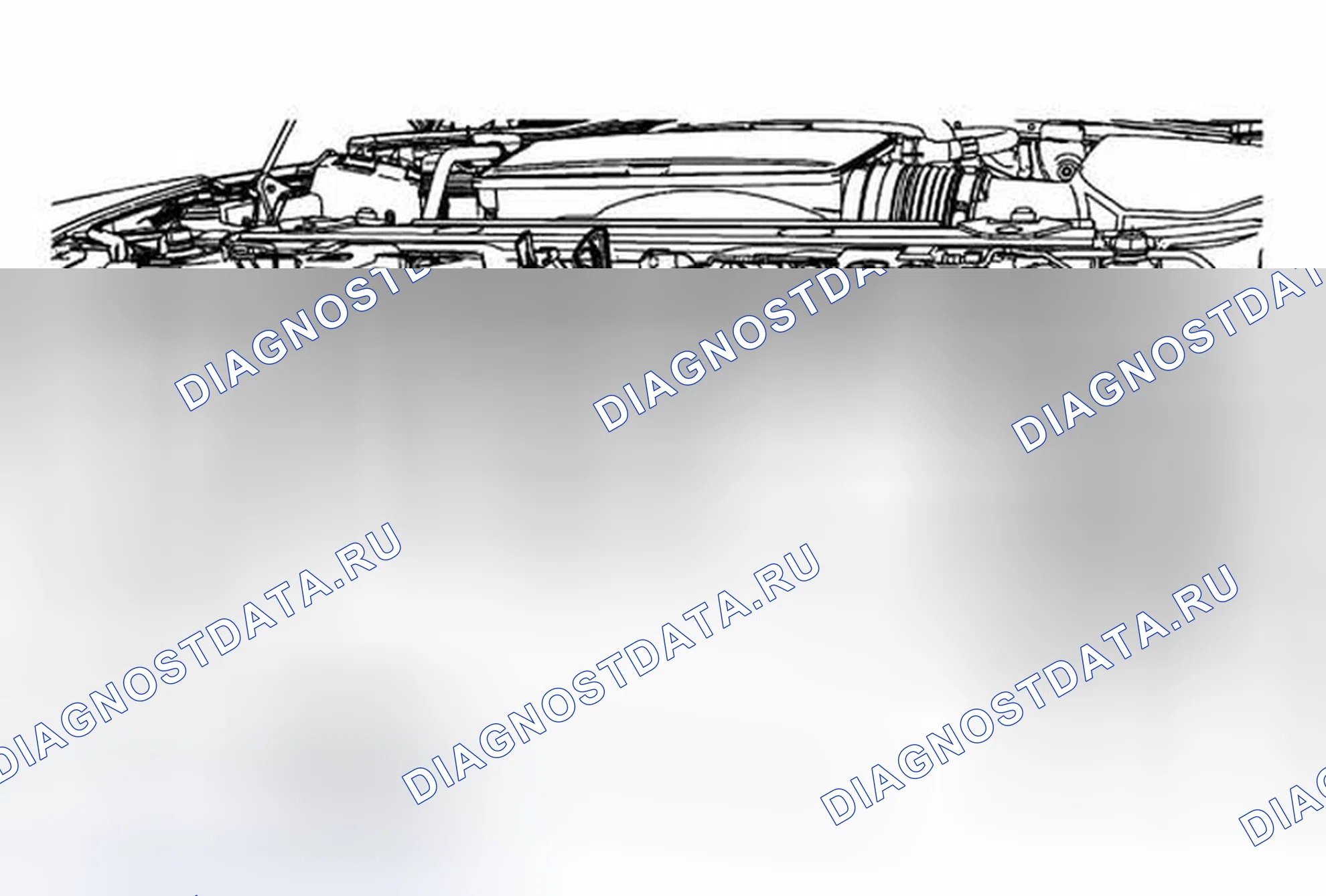 Рис. 11: Замена центральной опоры передней бампера. Cadillac ATS I
