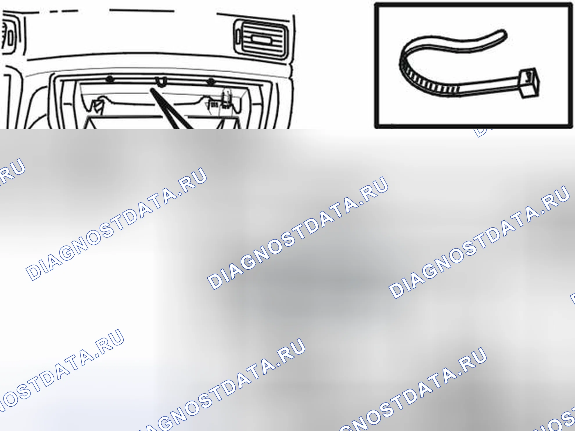 Рис. 338: Установка компонентов. Volvo S80 I