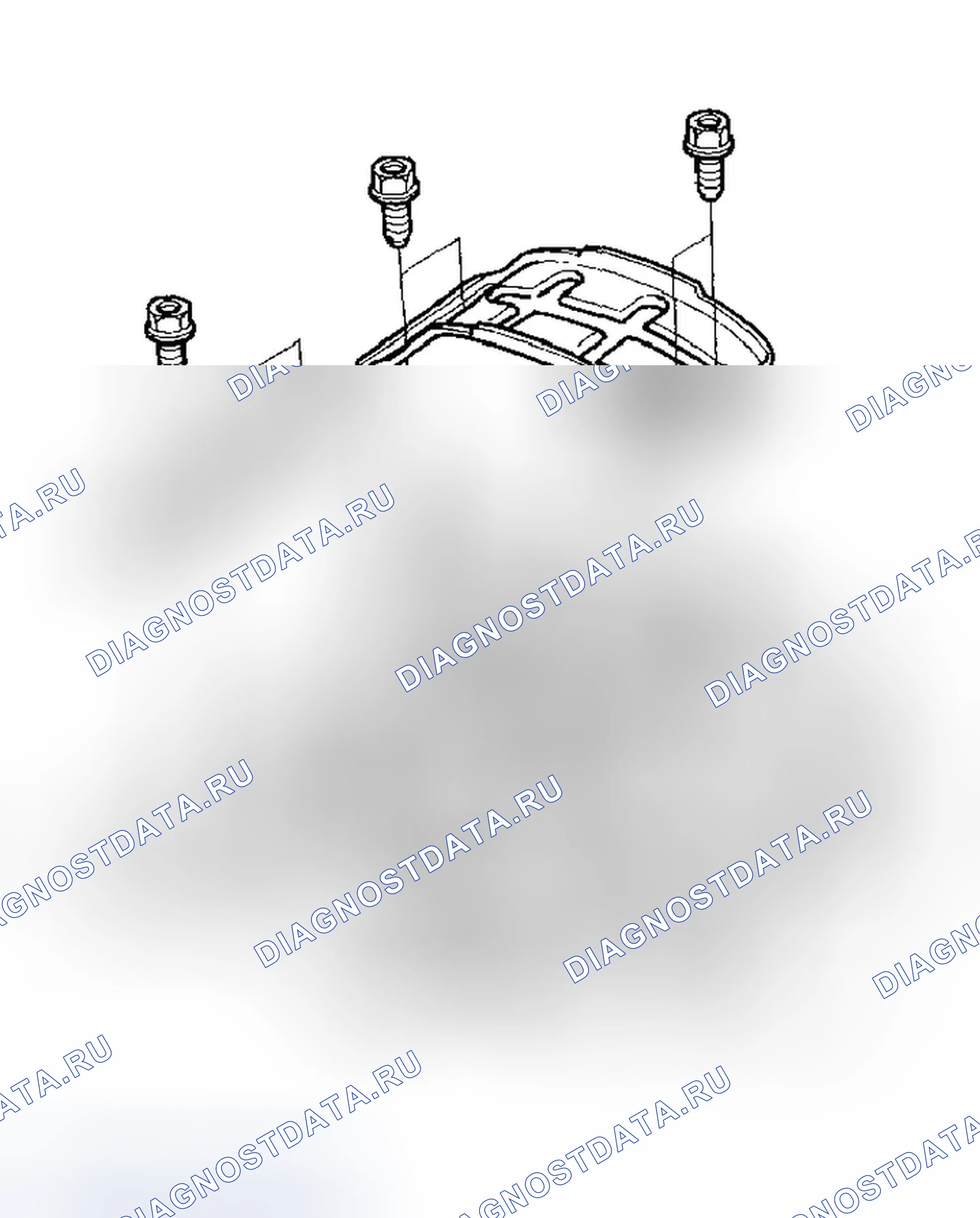 Рис. 200: Снятие коленчатого вала и поршня. Honda Element YH2