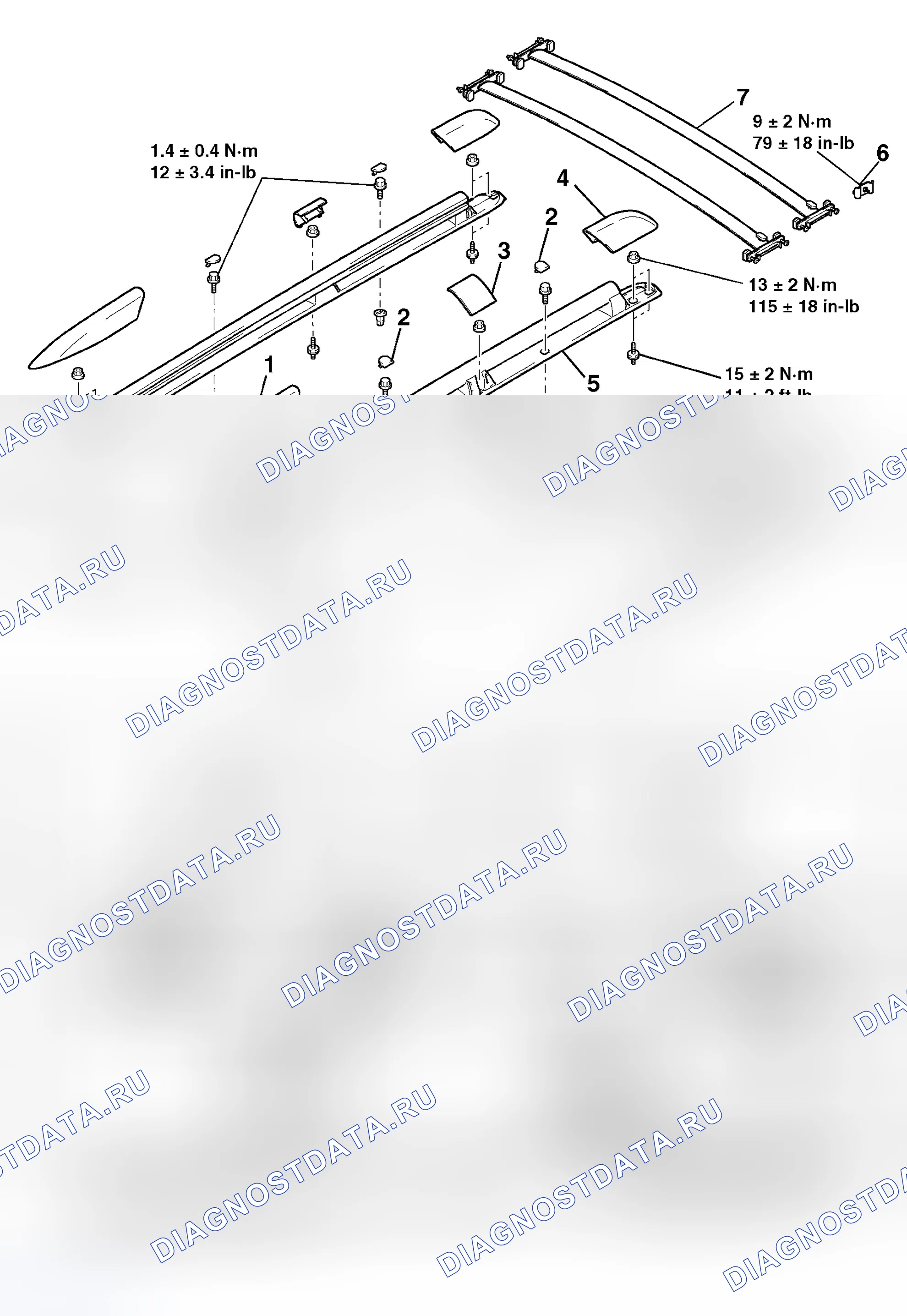 Рис. 42: ДЕМОНТАЖ И МОНТАЖ. Mitsubishi Endeavor I