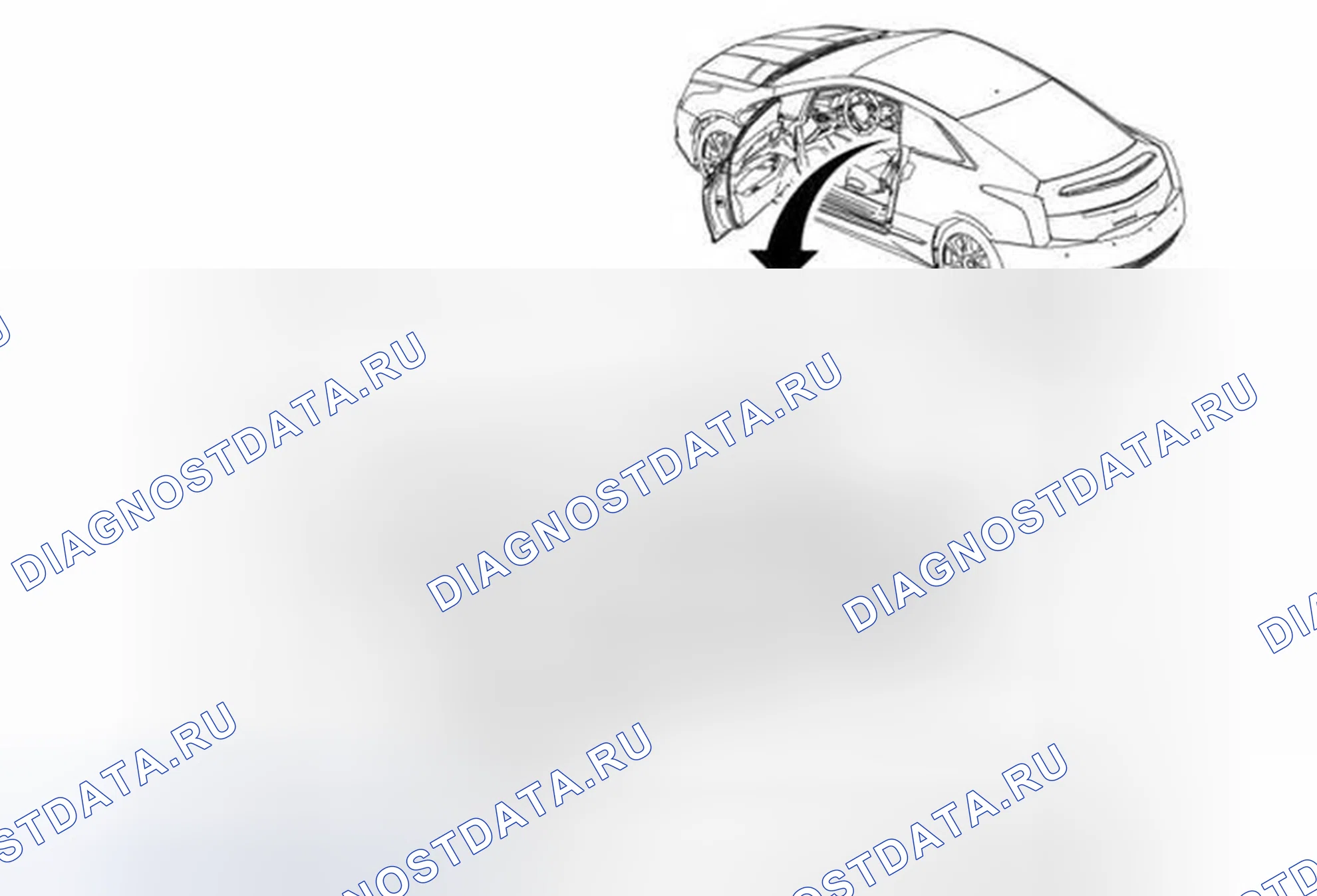 Рис. 65: Замена формовки нижнего гарнира заднего окна боковины кузова. Cadillac ELR I