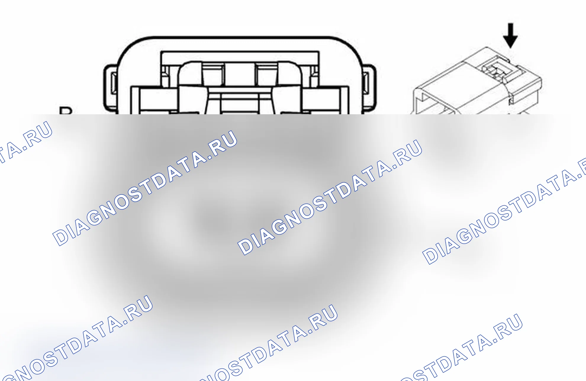 Рис. 42: Вакуумный насос (дизельное топливо). Chevrolet RV Cutaway G3500 