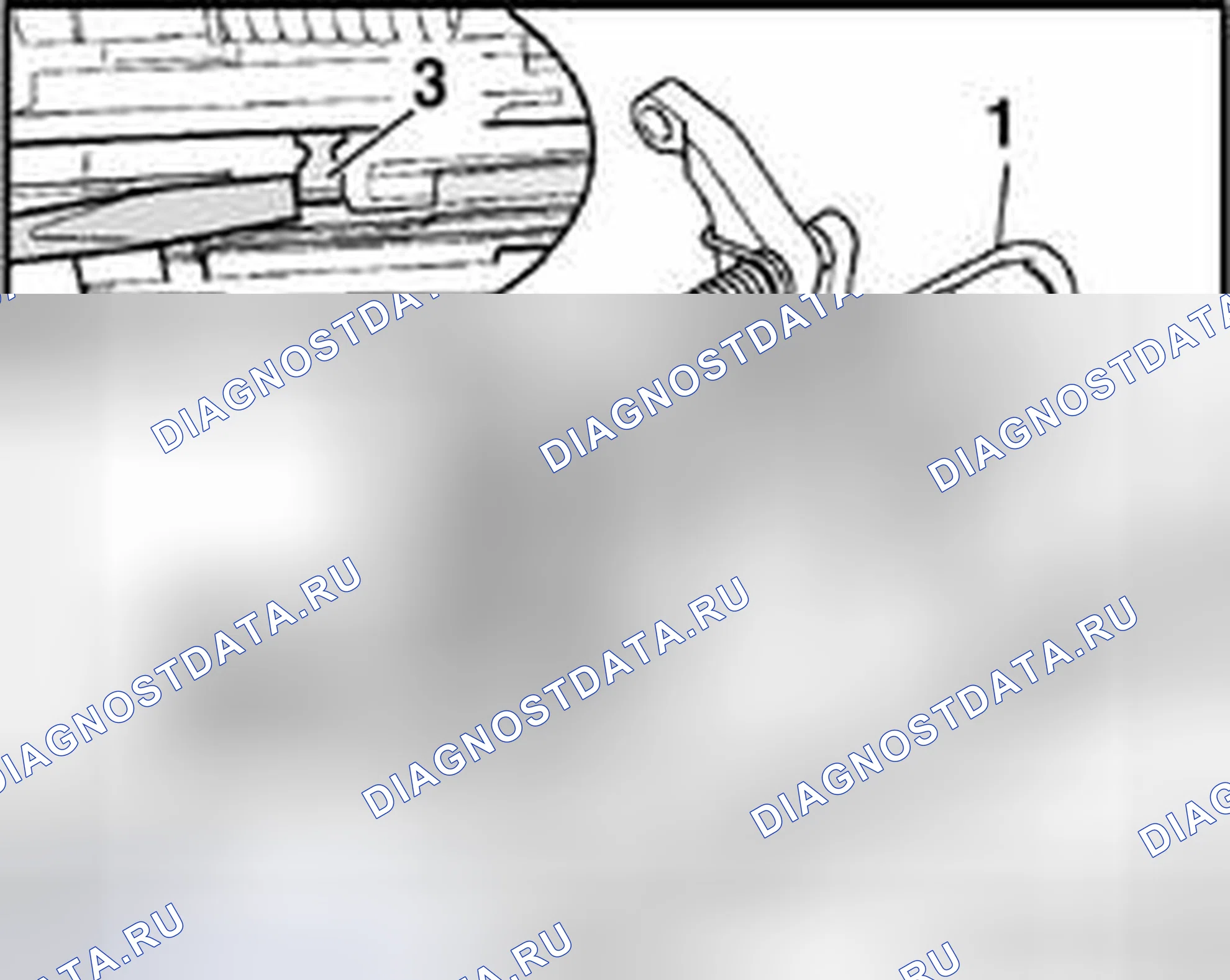 Рис. 35: Снятие дифферента. Audi S4 B6
