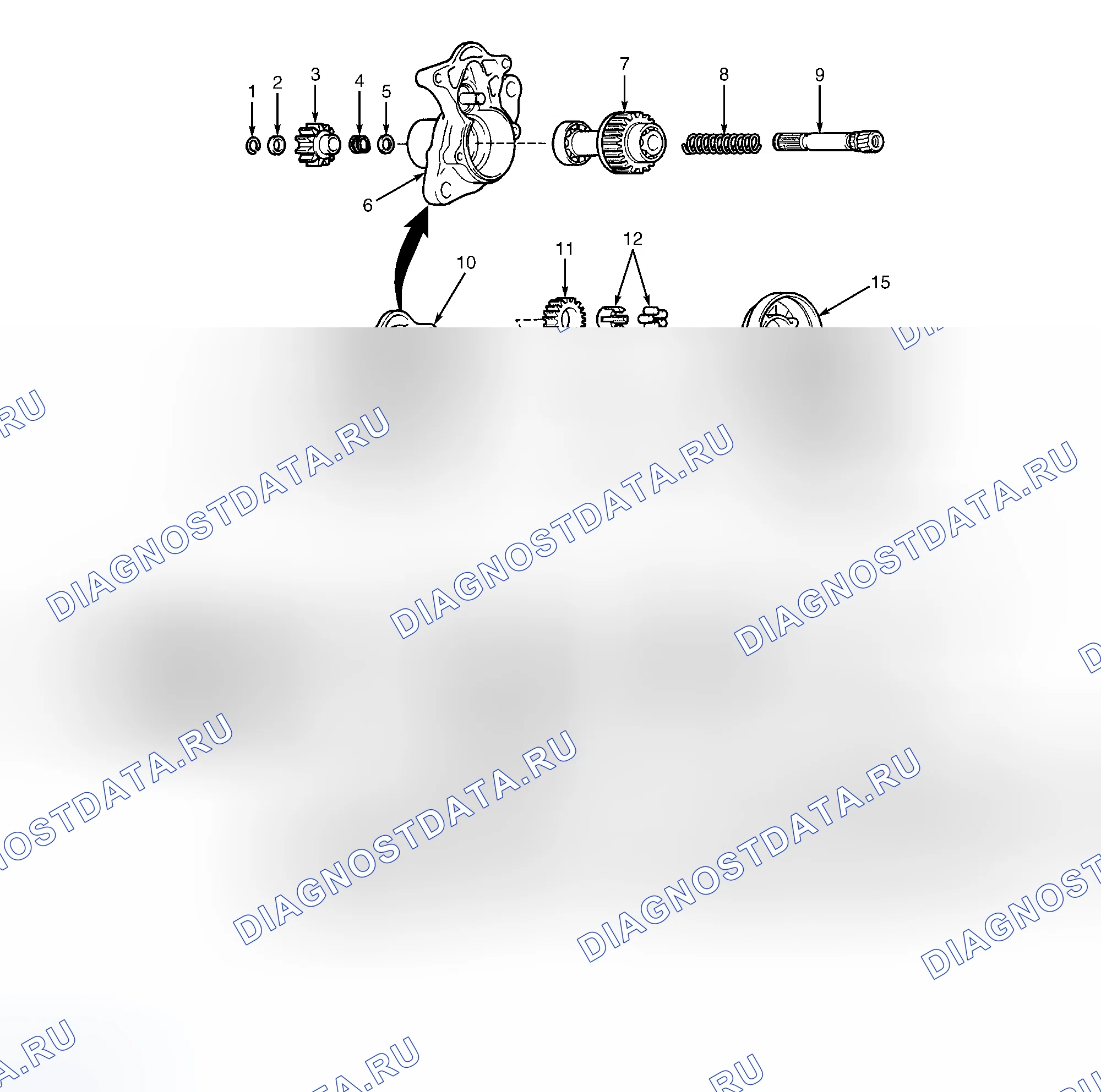 Рис. 4: КАПИТАЛЬНЫЙ РЕМОНТ стартера. Honda Accord XI
