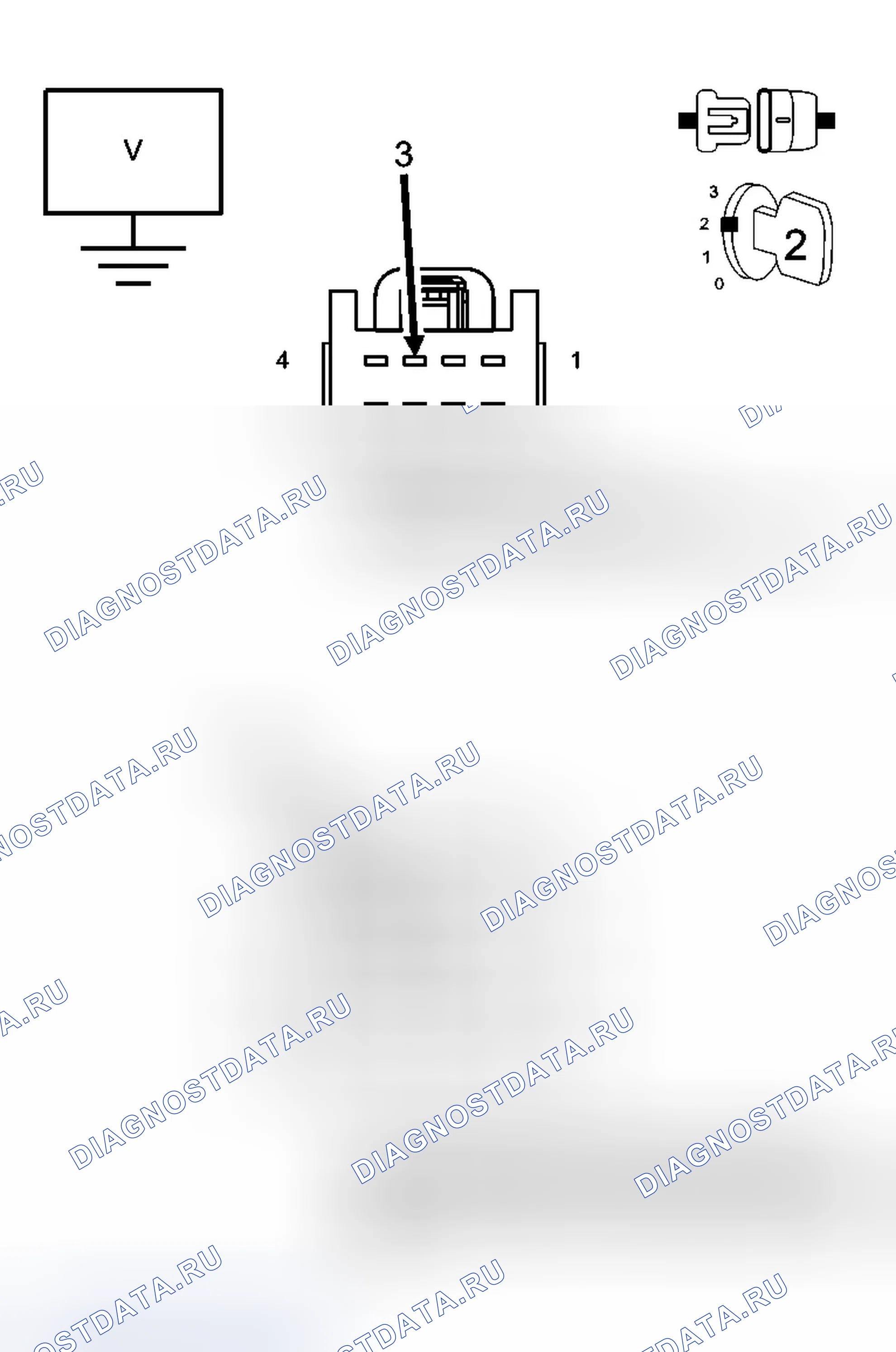 Рис. 1283: Диагностический тест. Dodge Avenger II