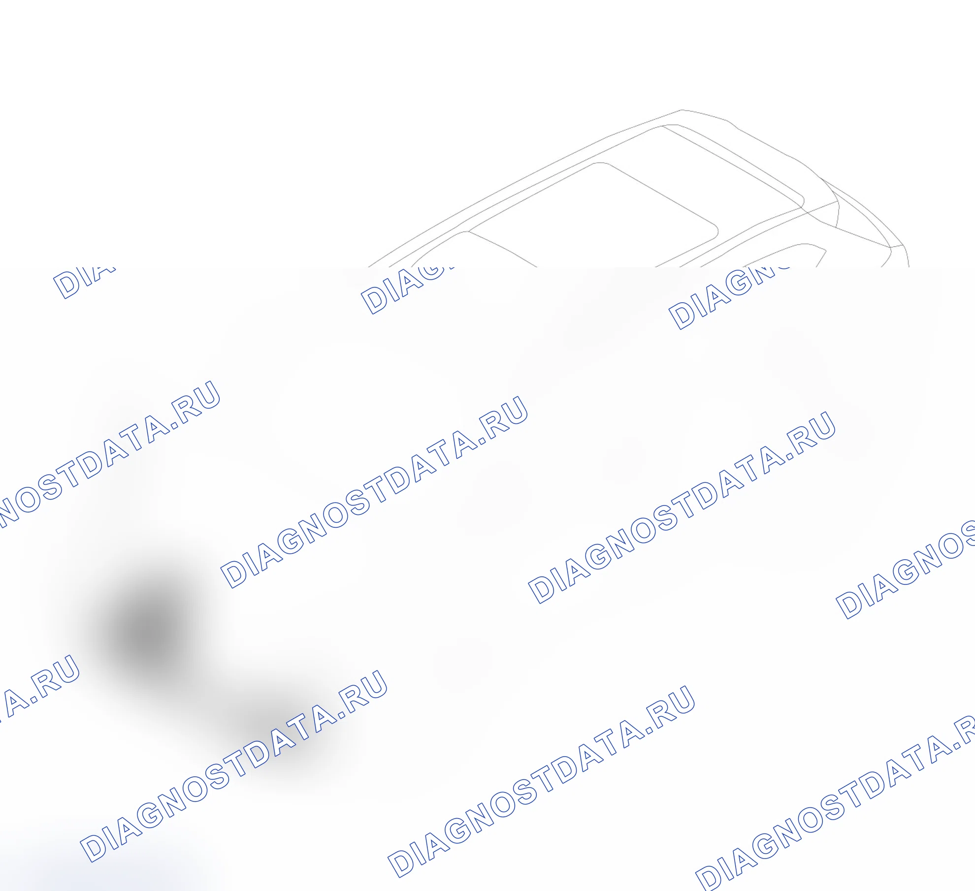 Схема расположения дефлектора под кузова — Haval H6. Haval H6 III