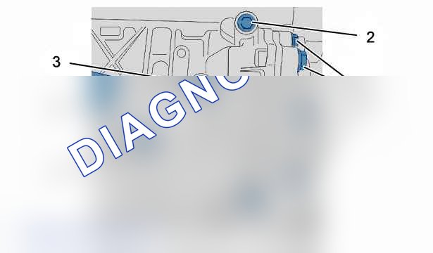 Снятие - установка: насос системы охлаждения — b1gk011d. Peugeot 607 I