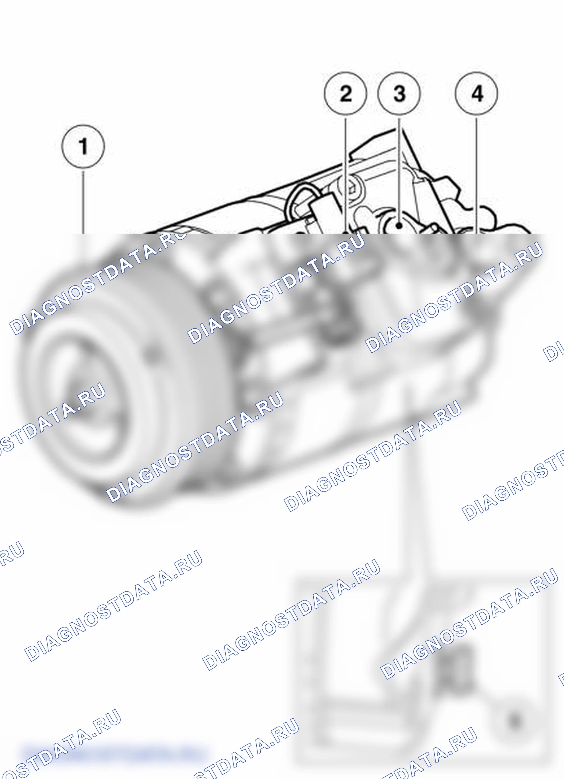 Рис. 45: КОМПРЕССОР ПЕРЕМЕННОГО ТОКА. Land Rover Range Rover L322