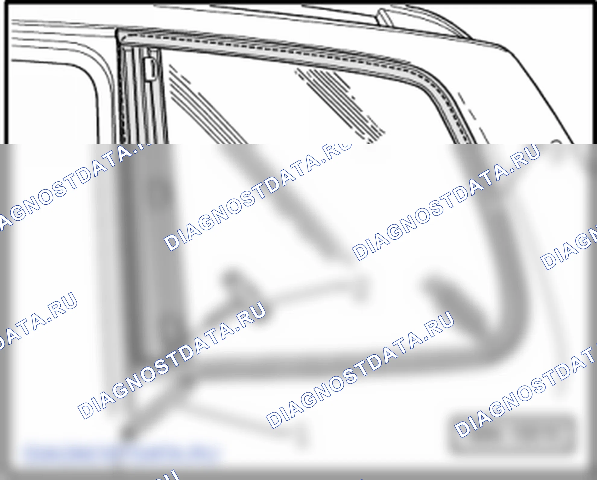 Вклеенные стёкла. Volkswagen Touran I