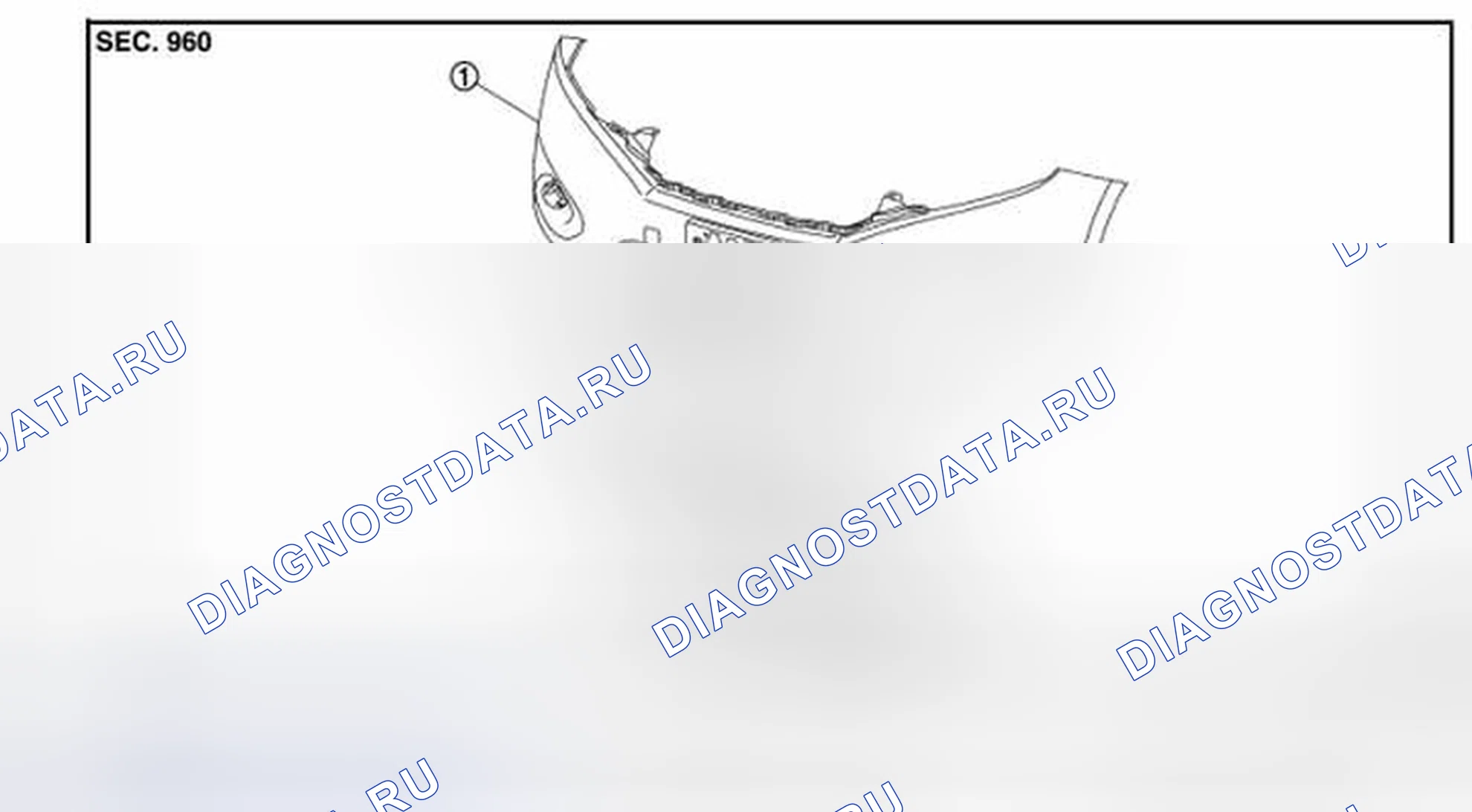 Рис. 13: Разнесенный вид. Nissan Quest IV