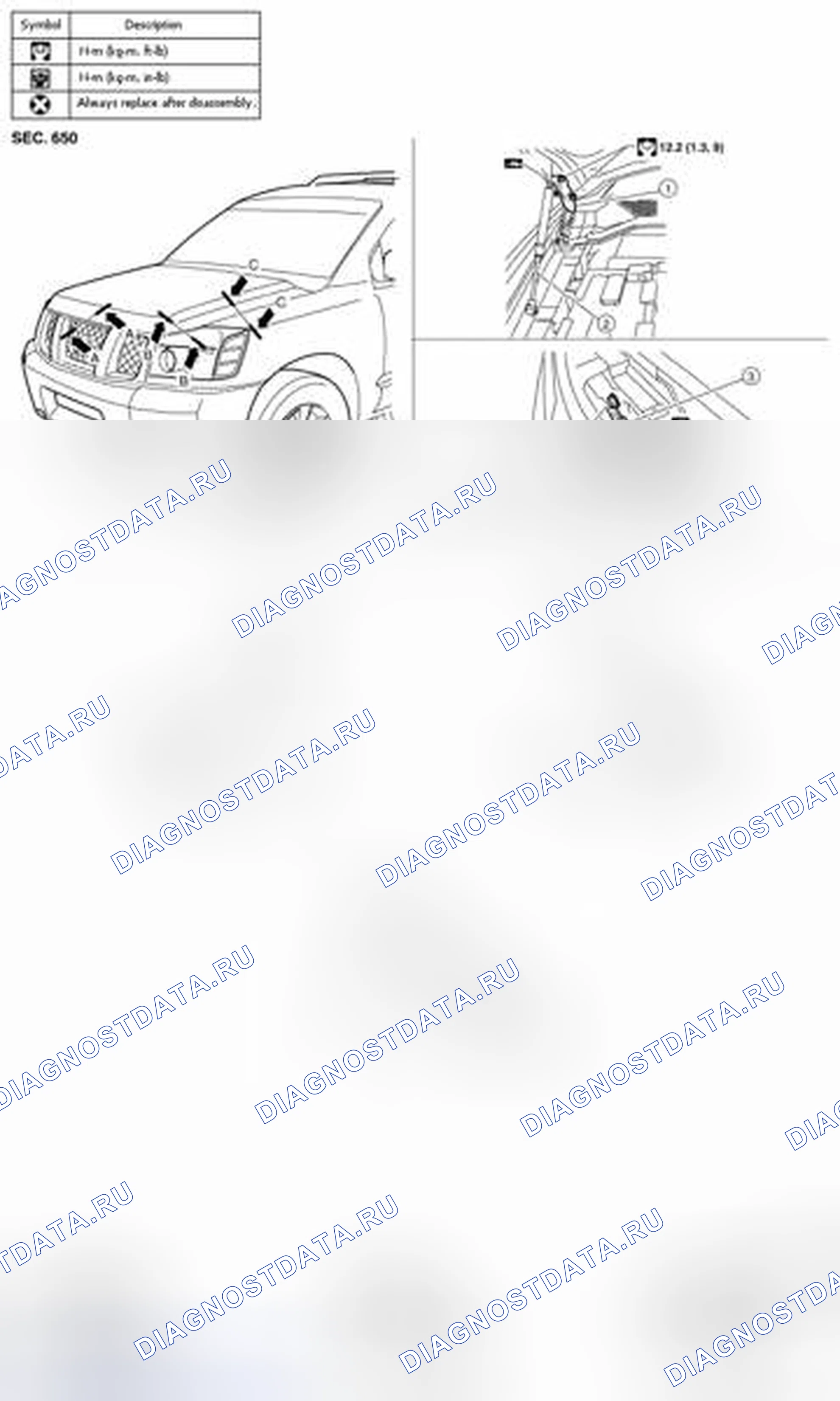 Рис. 548: Регулировка фитинга. Honda N-VAN I