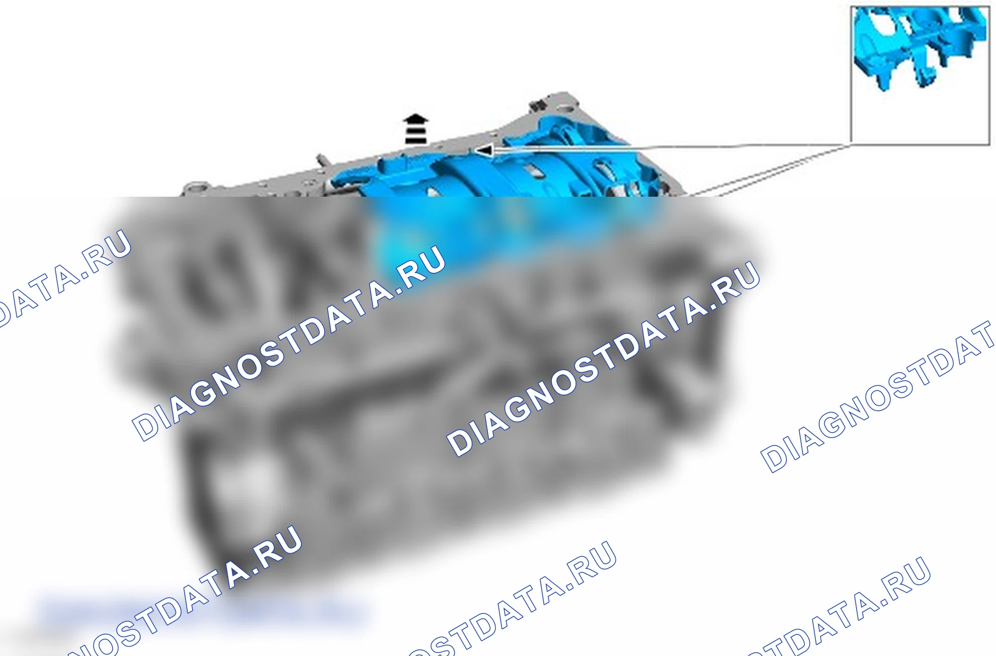 Разборка двигателя. Ford Kuga II