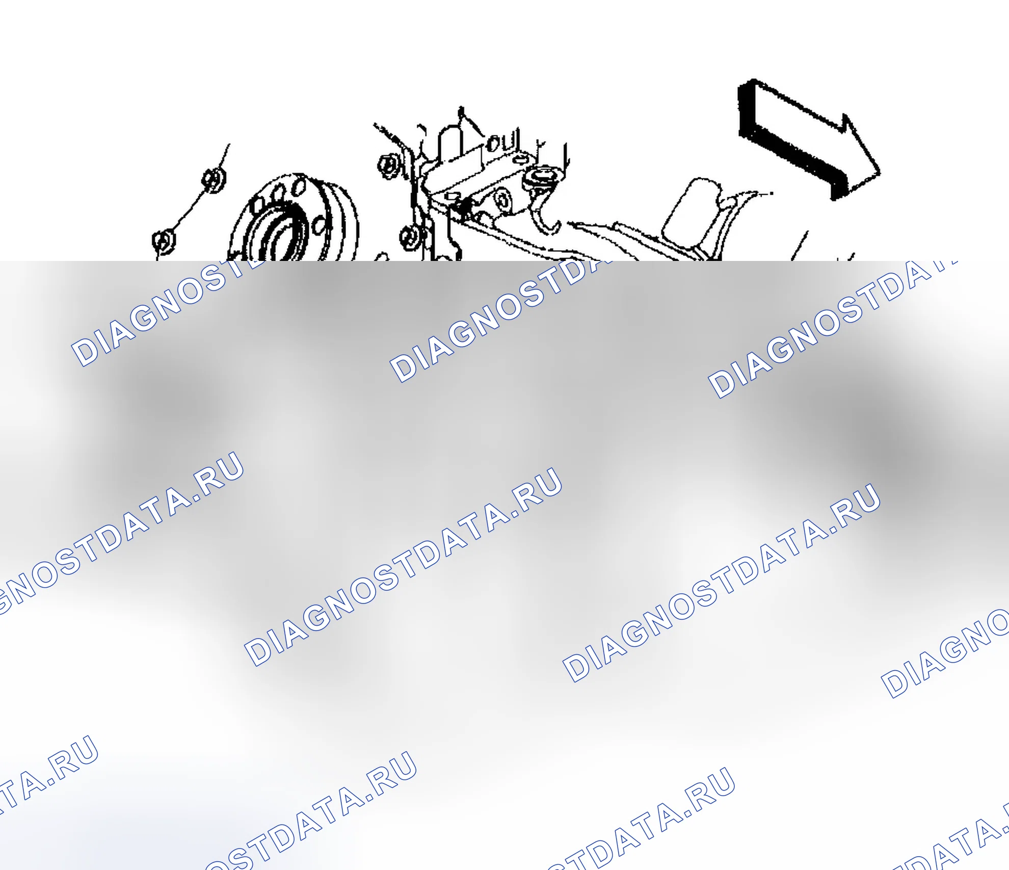 Рис. 436: Процедура демонтажа. Chevrolet Suburban K2500 GMT800