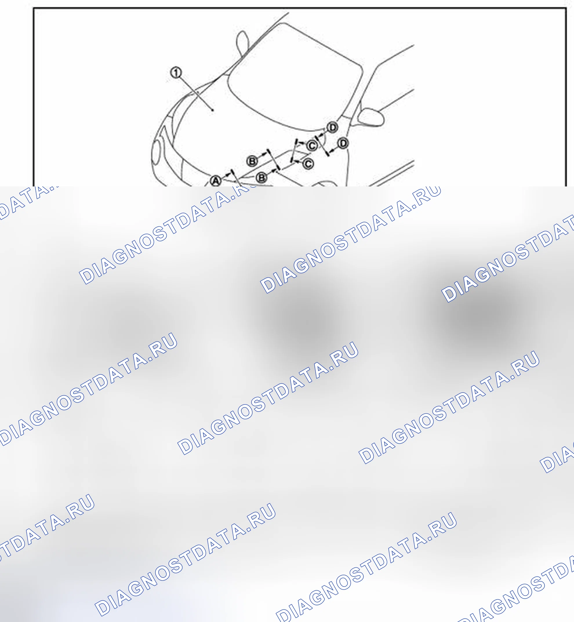 Рис. 19: СБОРКА КАПОТА: Регулировка. BMW 4 серия F32/F33 рестайлинг