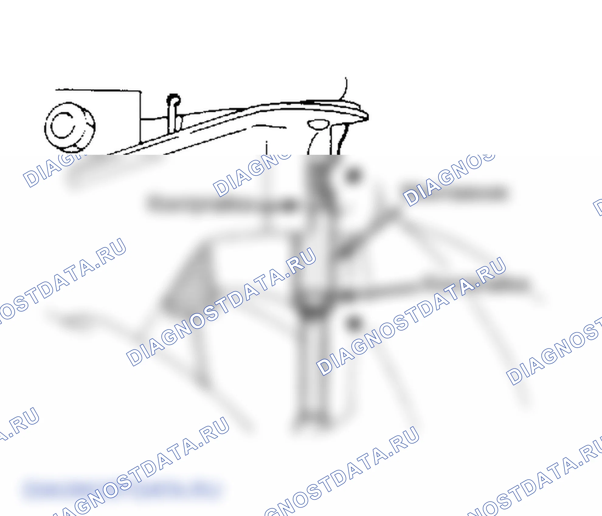 Рис. 25: Выбор кабеля (фургон). Nissan Stanza II