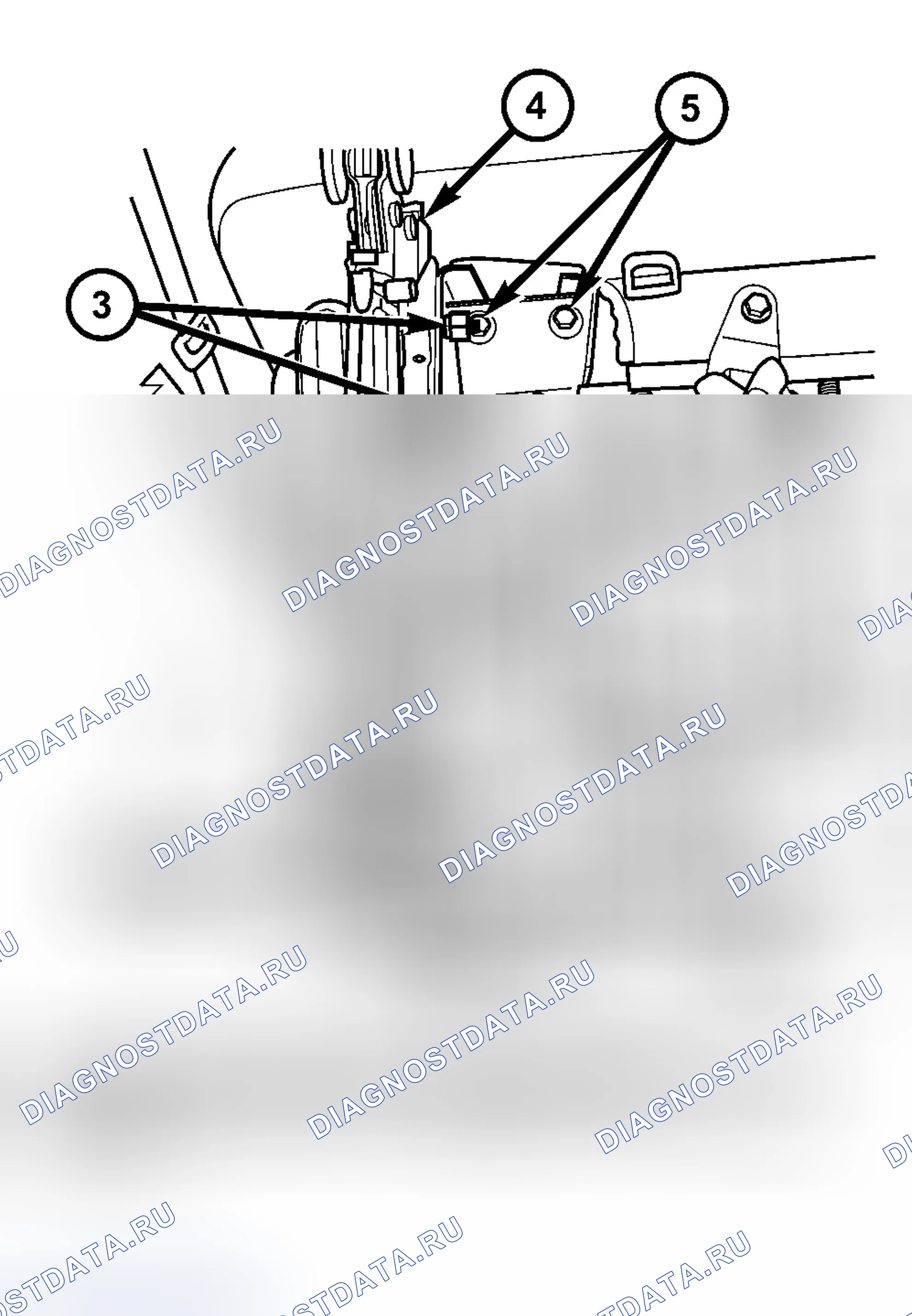 Рис. 55: ДЕМОНТАЖ. Dodge Grand Caravan IV