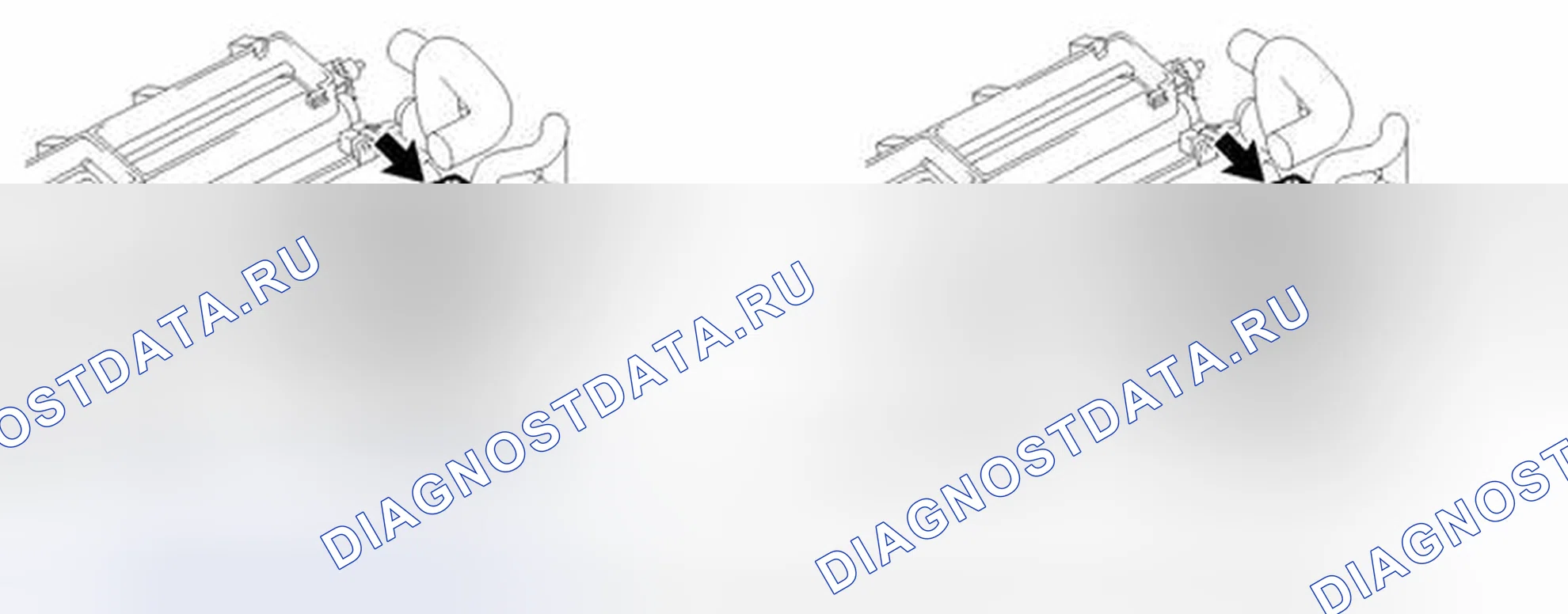 Рис. 185: ДЕМОНТАЖ. Toyota Land Cruiser 200 рестайлинг