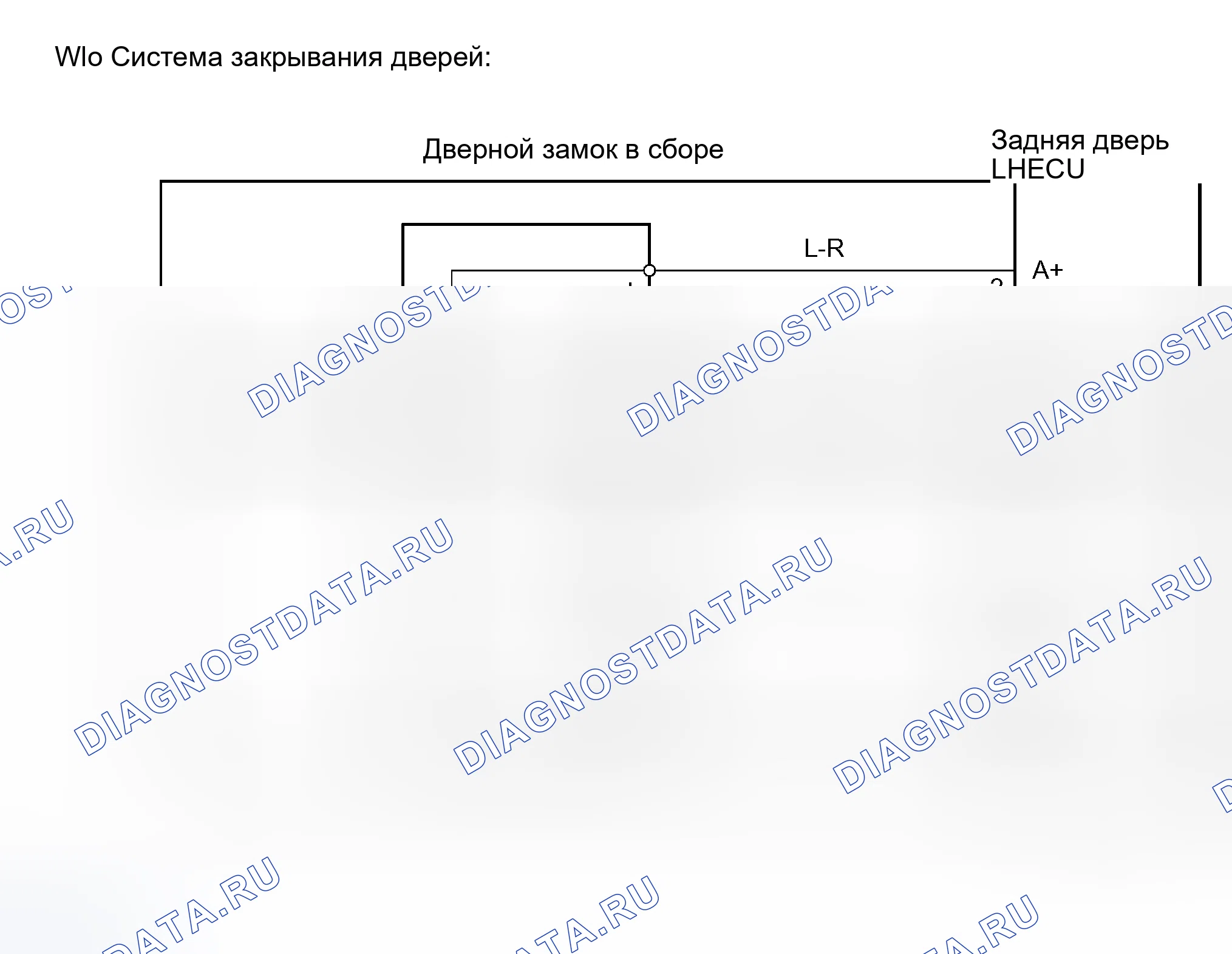 Рис. 188: электросхема. Honda Accord II