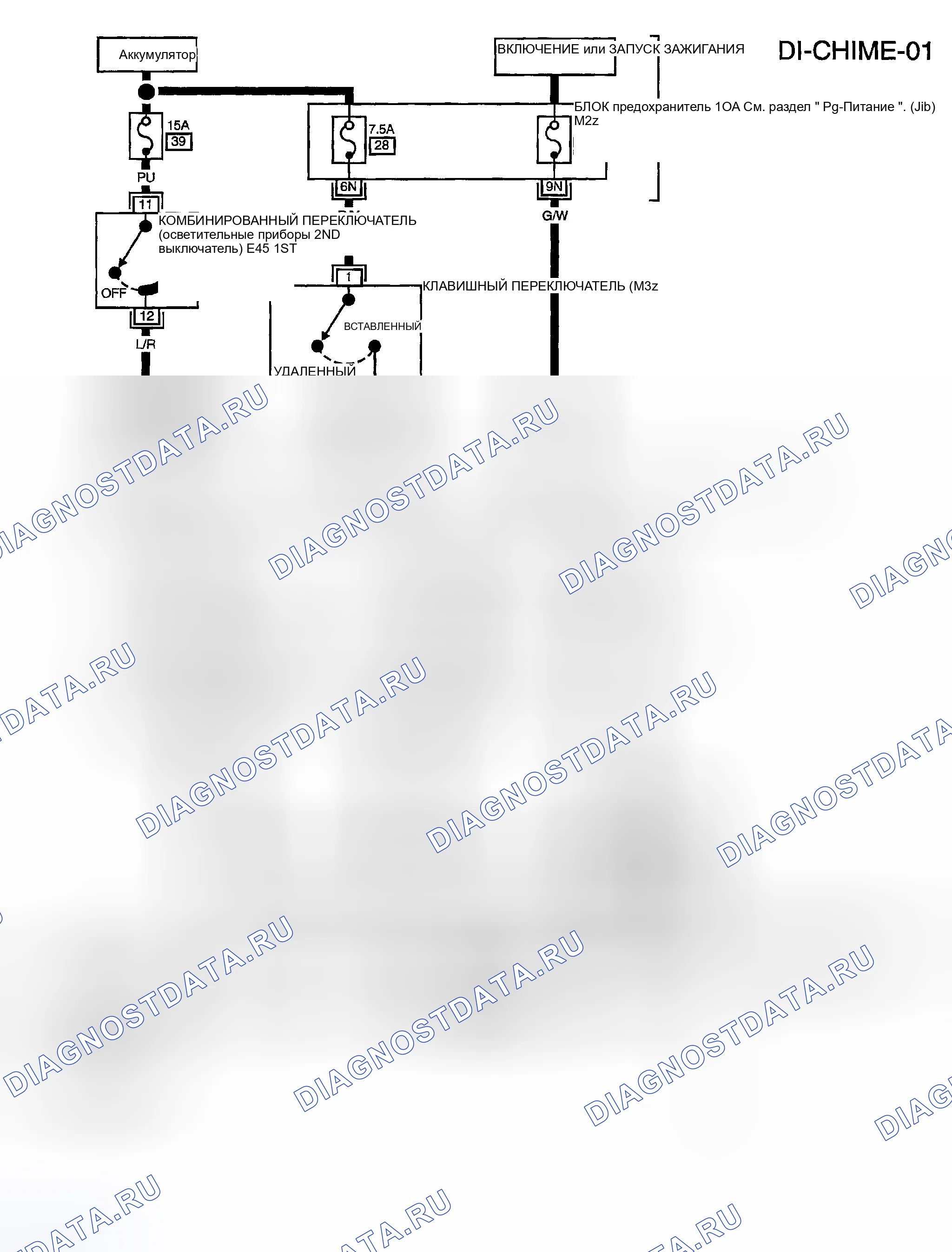 Рис. 46: МОДЕЛИ БЕЗ СИЛОВЫХ ДВЕРНЫХ ЗАМКОВ. Honda Odyssey (North America) I