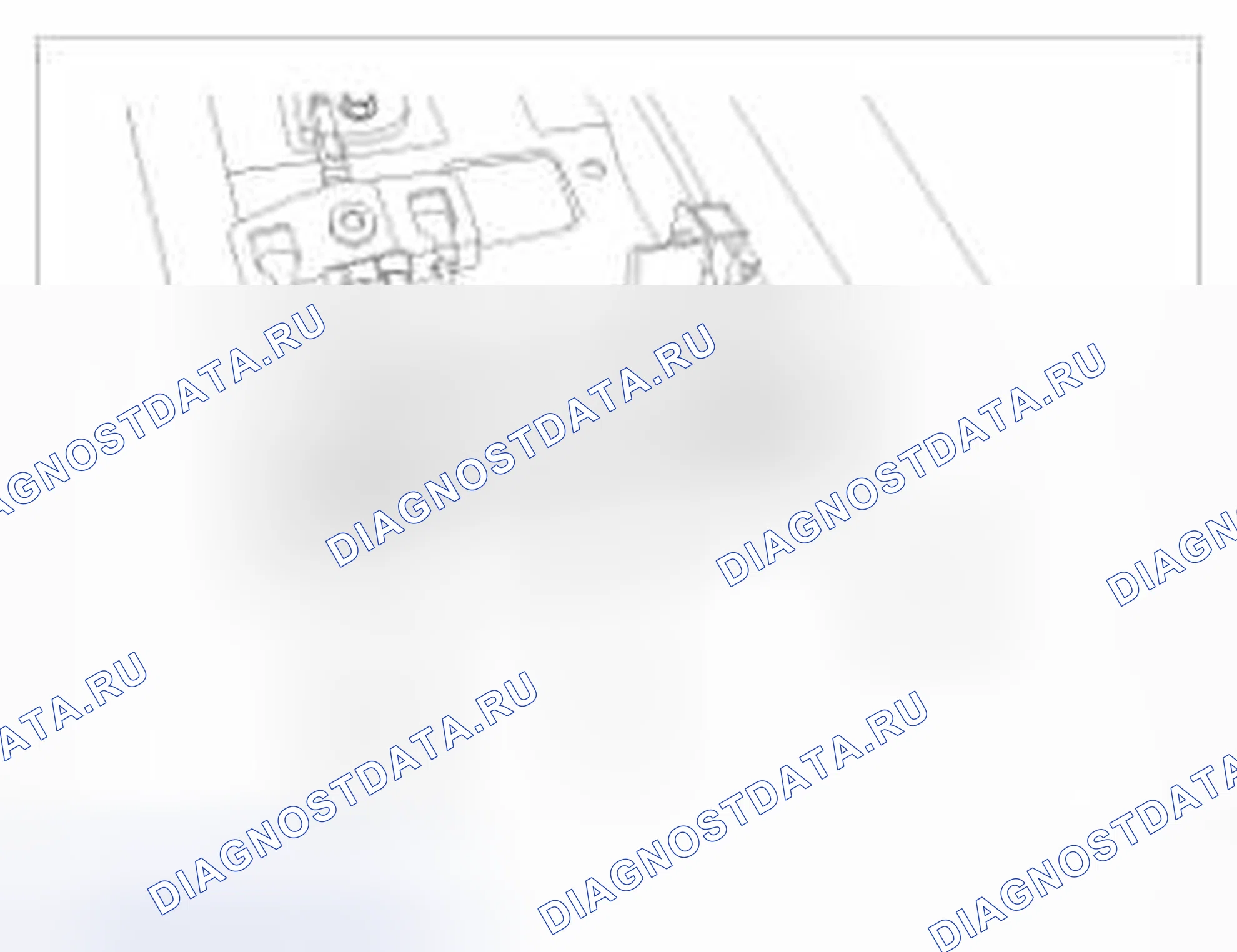 Рис. 94: Внутренняя антенна 2. BMW 6 серия F06/F13/F12
