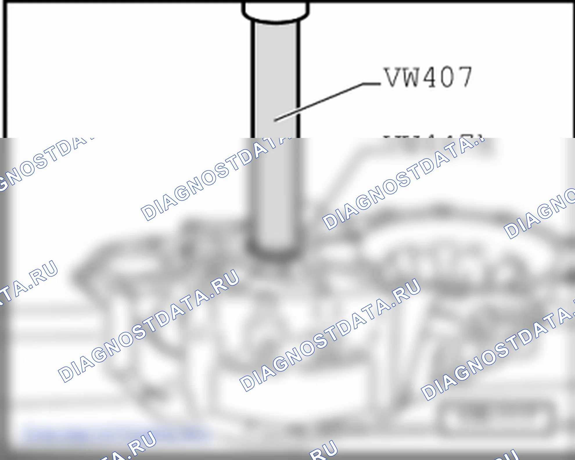 Отжать внутреннее кольцо/конический роликоподшипник. Volkswagen Golf Mk5
