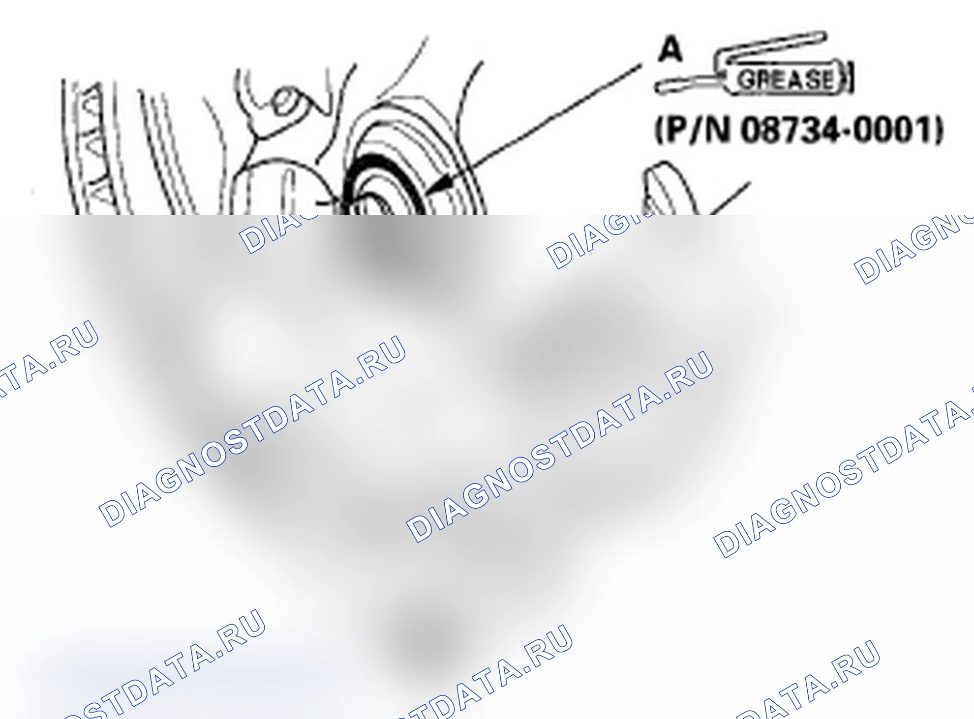 Рис. 54: Установка переднего приводного вала. Acura RL II рестайлинг