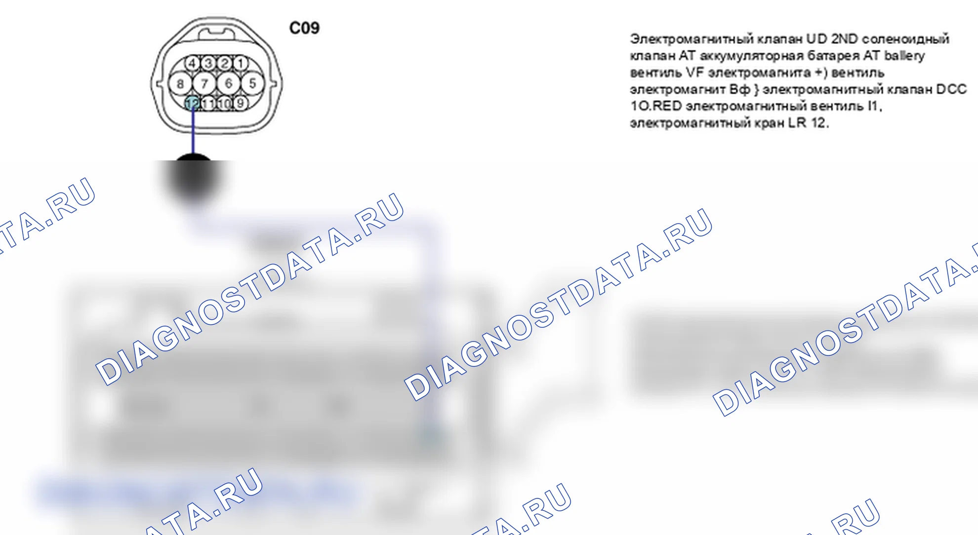 Контроль проводов — P0765. Hyundai Santa Fe CM