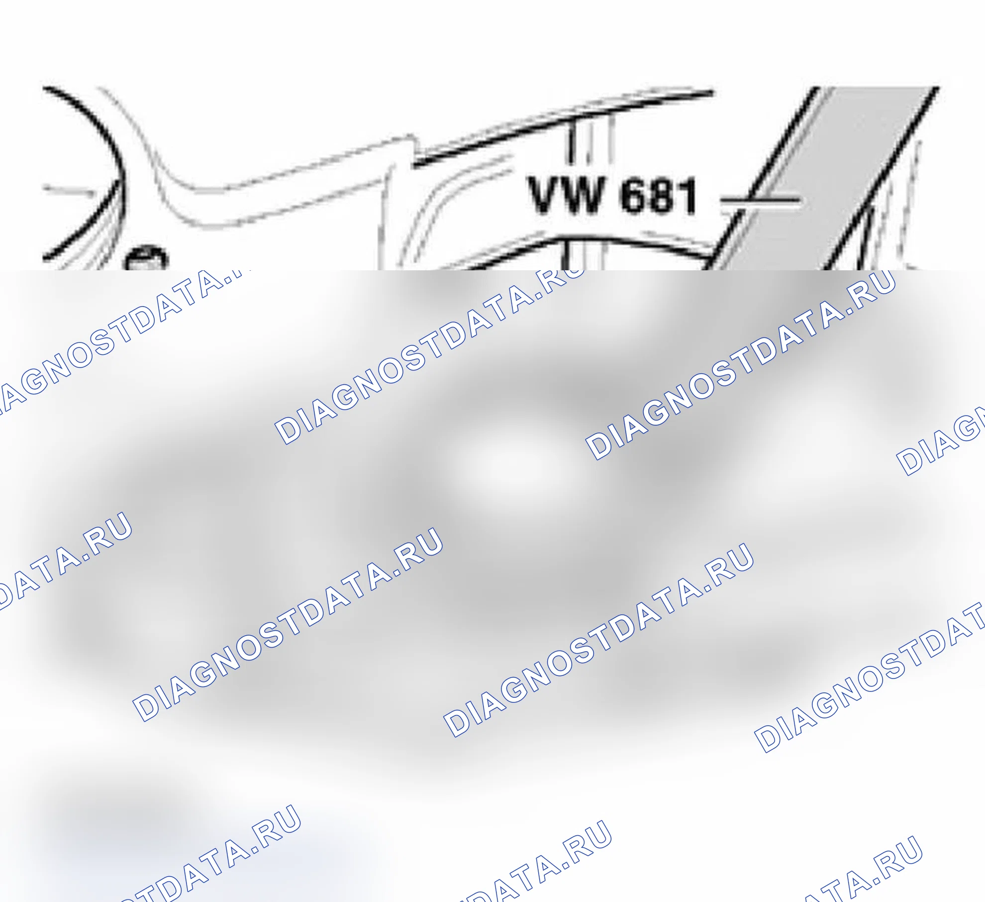 Рис. 222: Извлечение уплотнения для фланцевого вала. Audi A4 B6