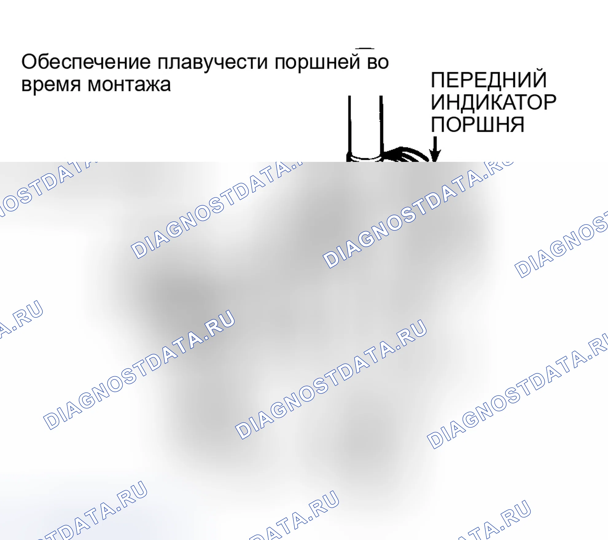 Рис. 12: Установка типичного поршневого пальца. Dodge Grand Caravan IV