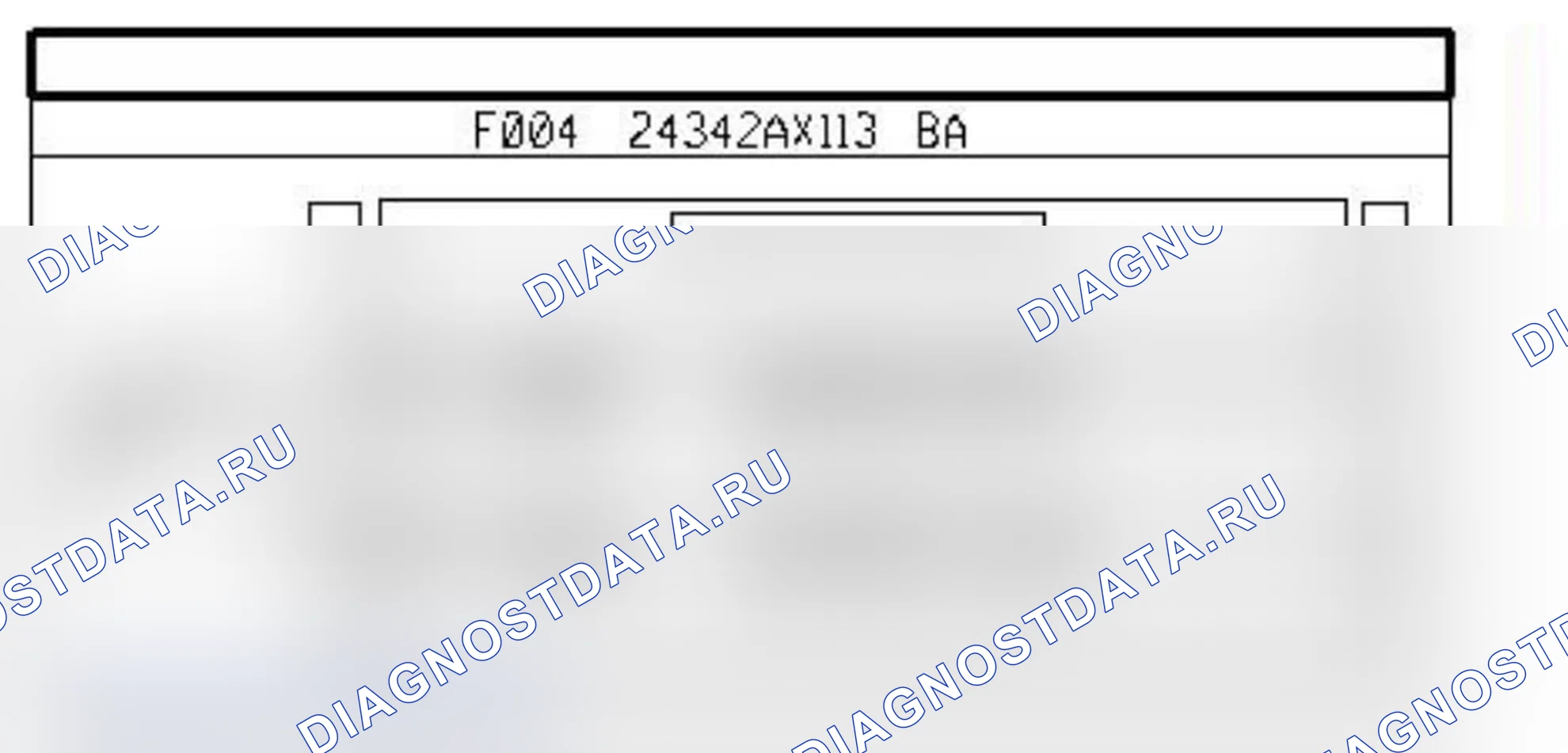 Распиновка разъёма 319 — Панель упр. сист. кондиц. воздуха. Renault Koleos I
